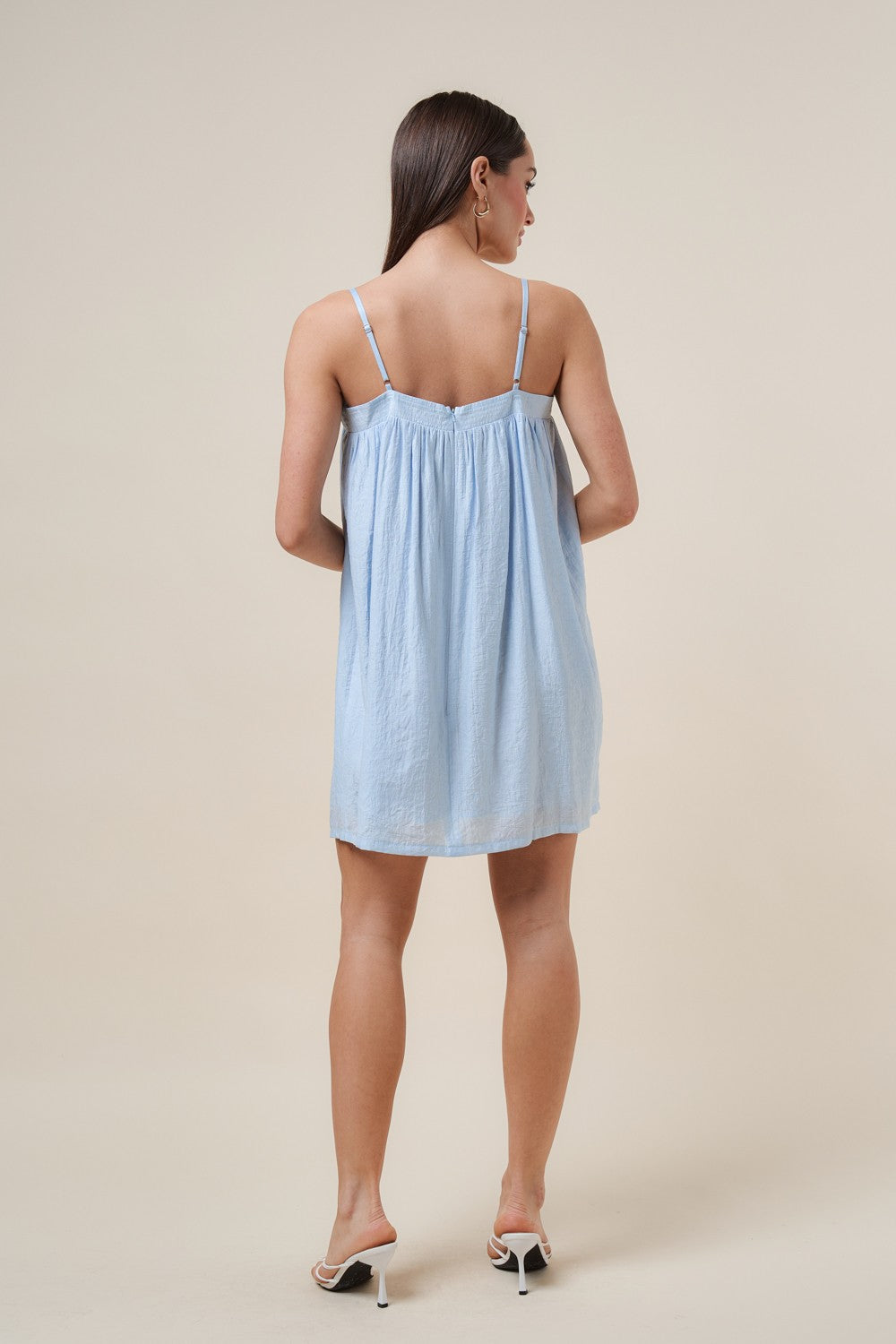 Powder Blue Mini Dress