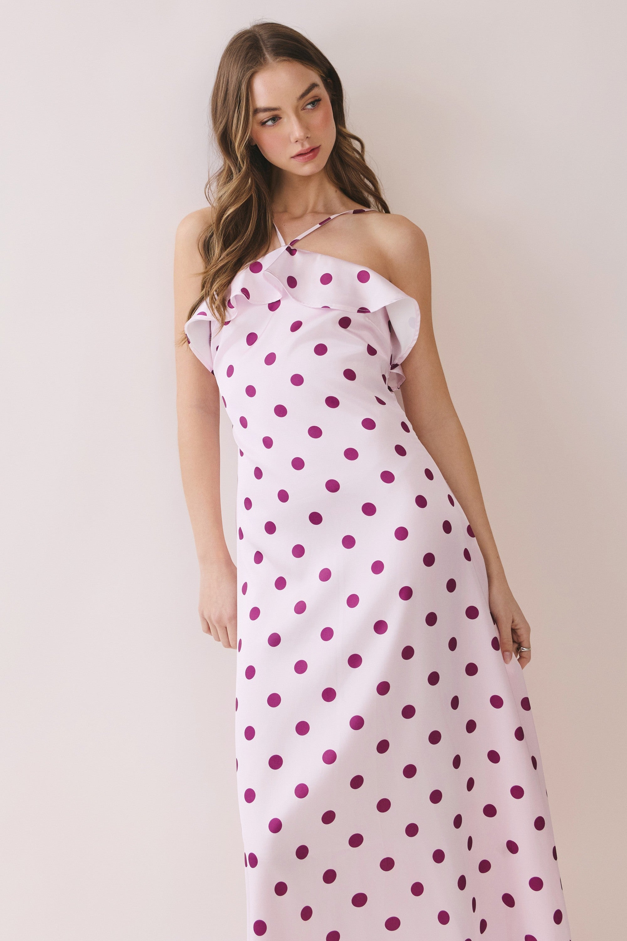 The Flirty Polka-Dot Midi