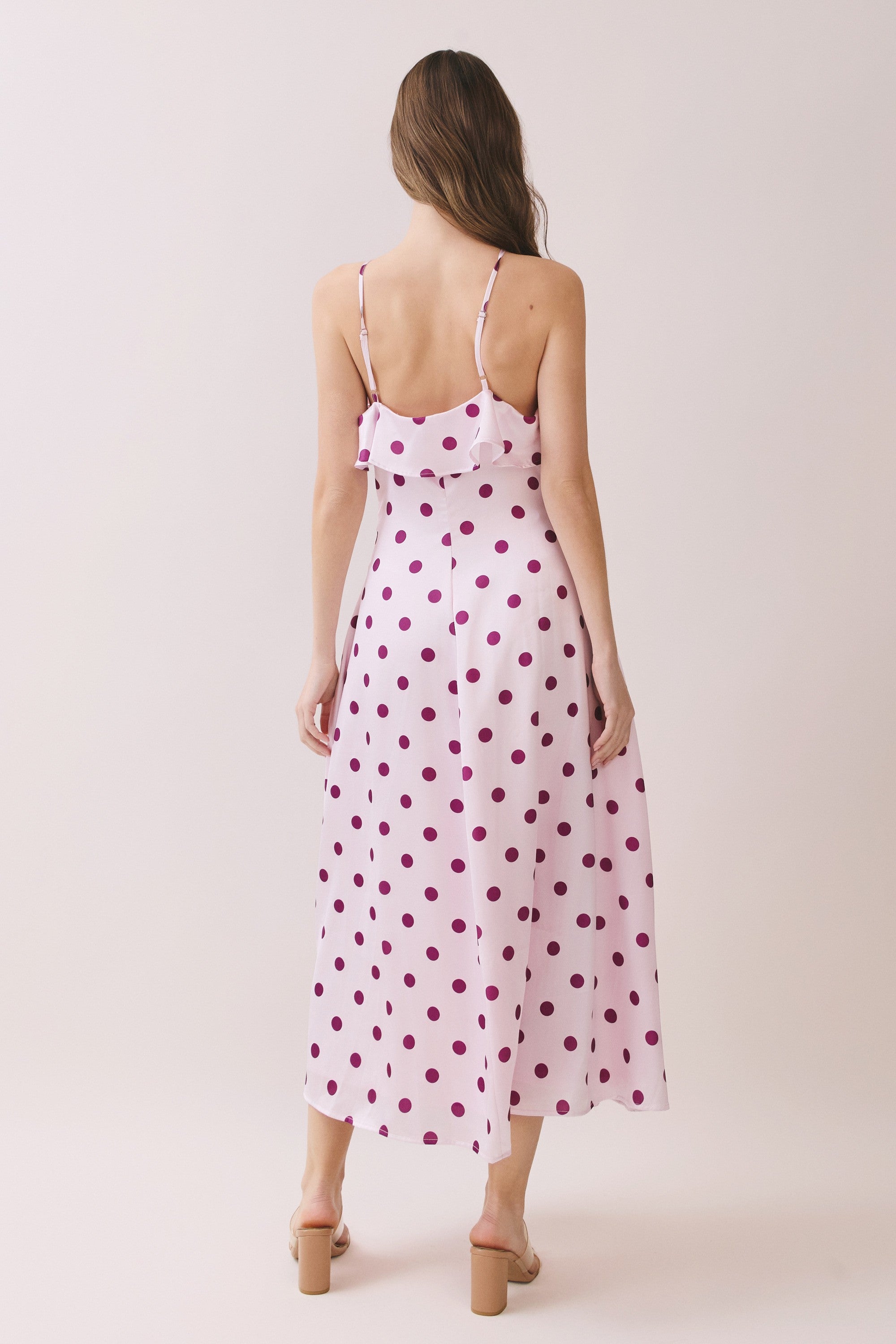 The Flirty Polka-Dot Midi