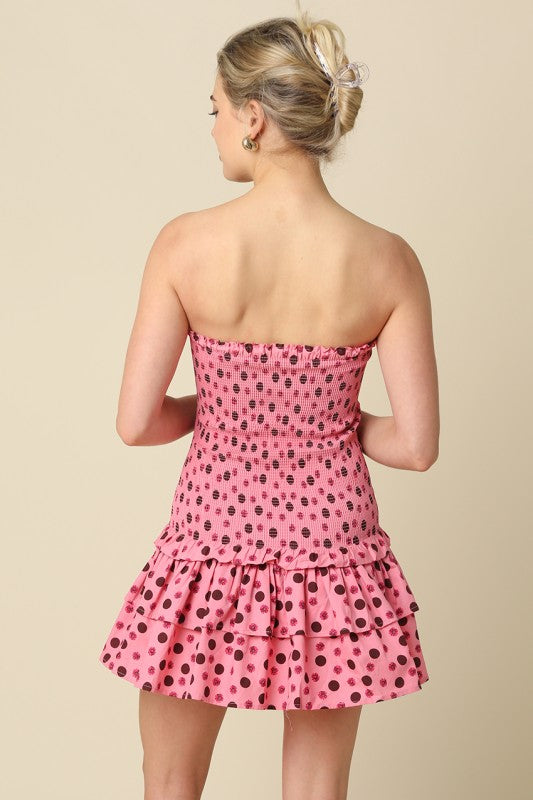 The Cocoa Bloom Mini Dres