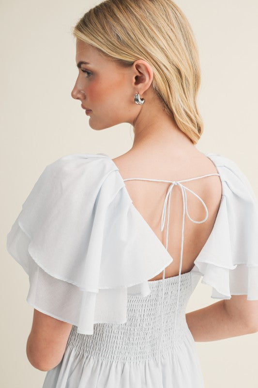 The Airy Blue Dress
