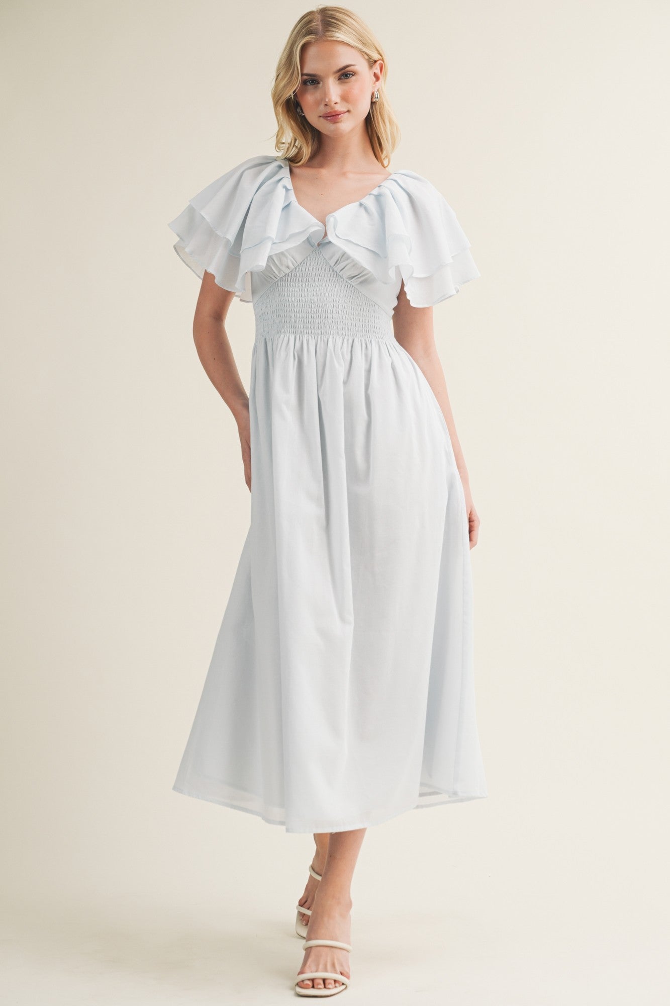 The Airy Blue Dress