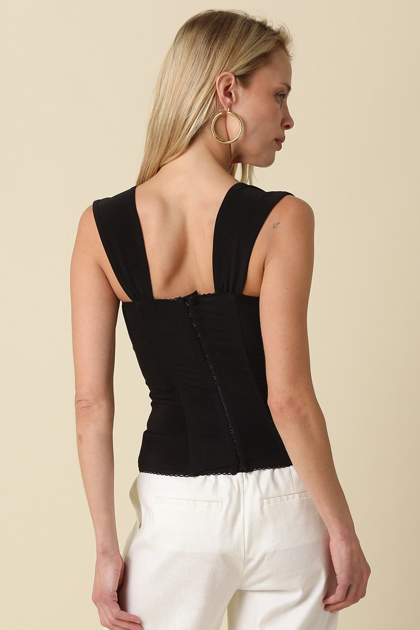 Black Label Corset Top