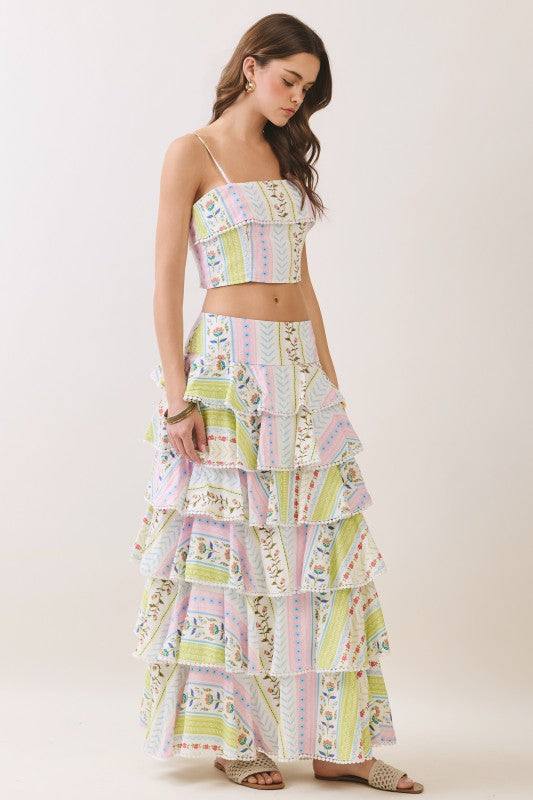 Day Tea Skirt Set