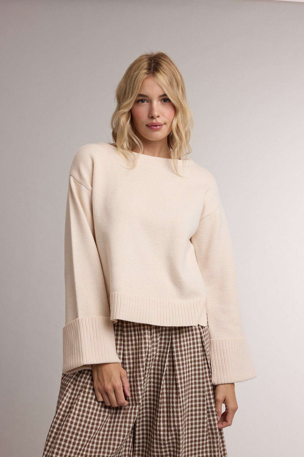 The October Sweater (Cream)
