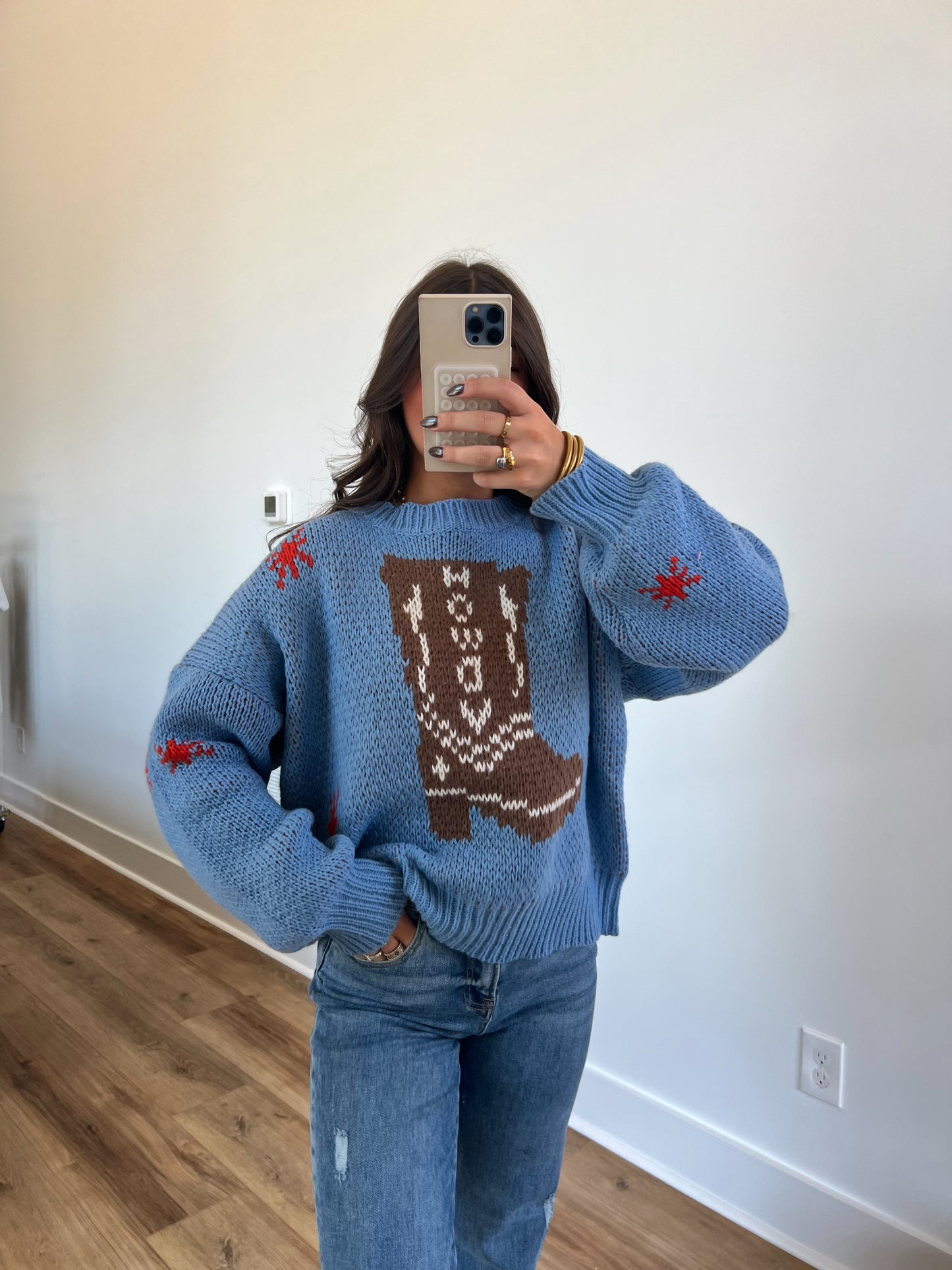 Howdy Knit Sweater