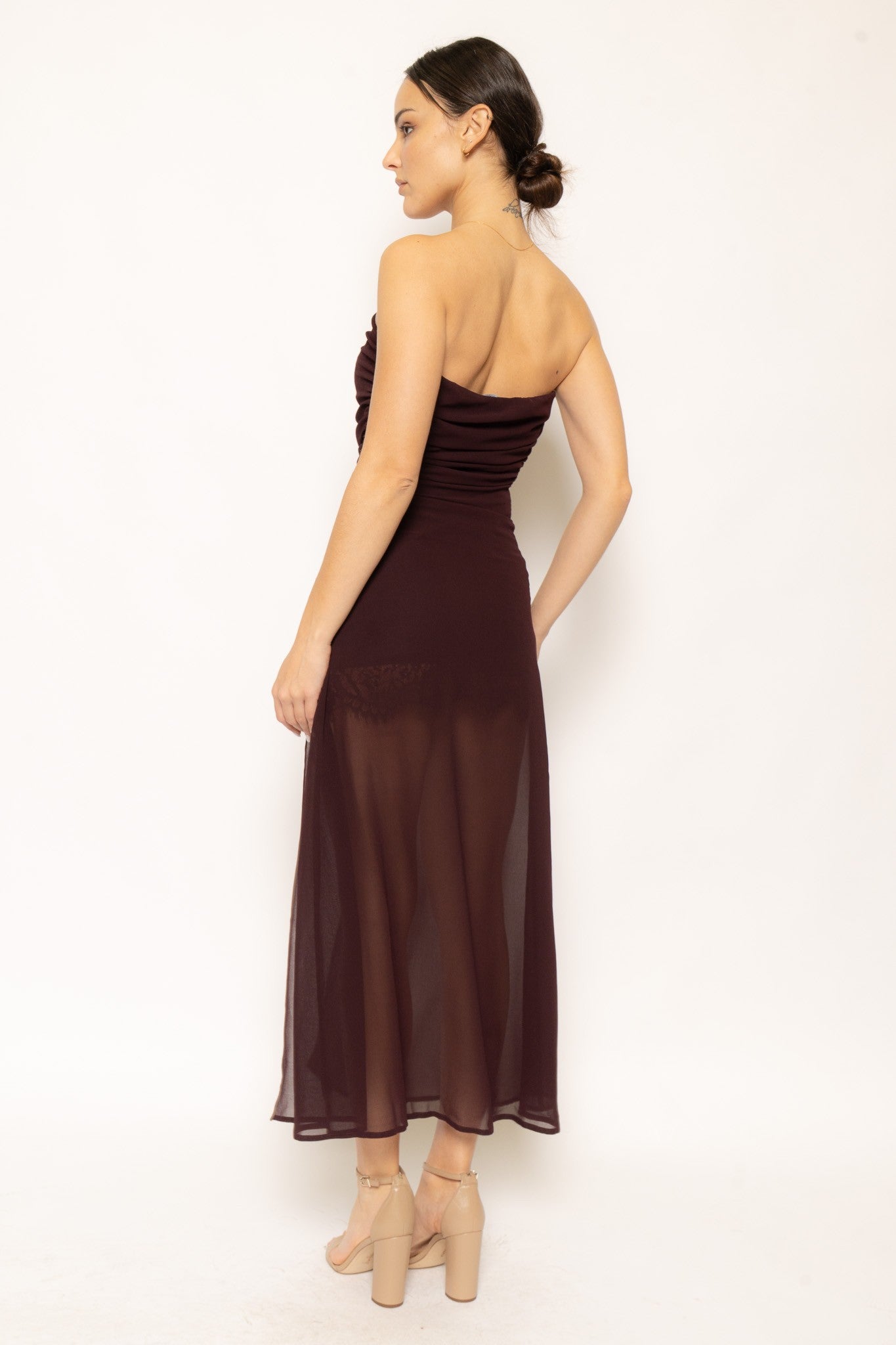 Merlot Lace Maxi