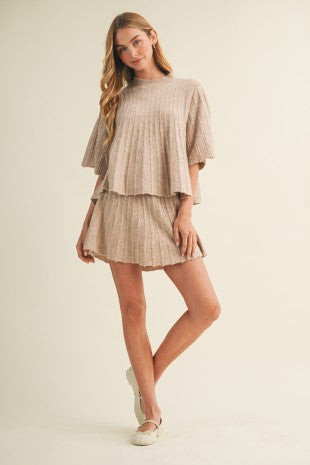 Gilmore Knit Set (Tan)