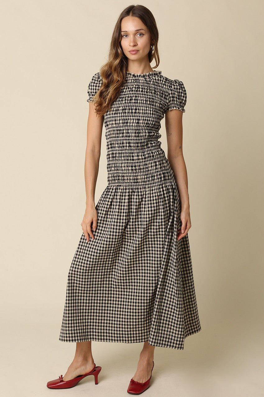 Lorelai Gingham Midi