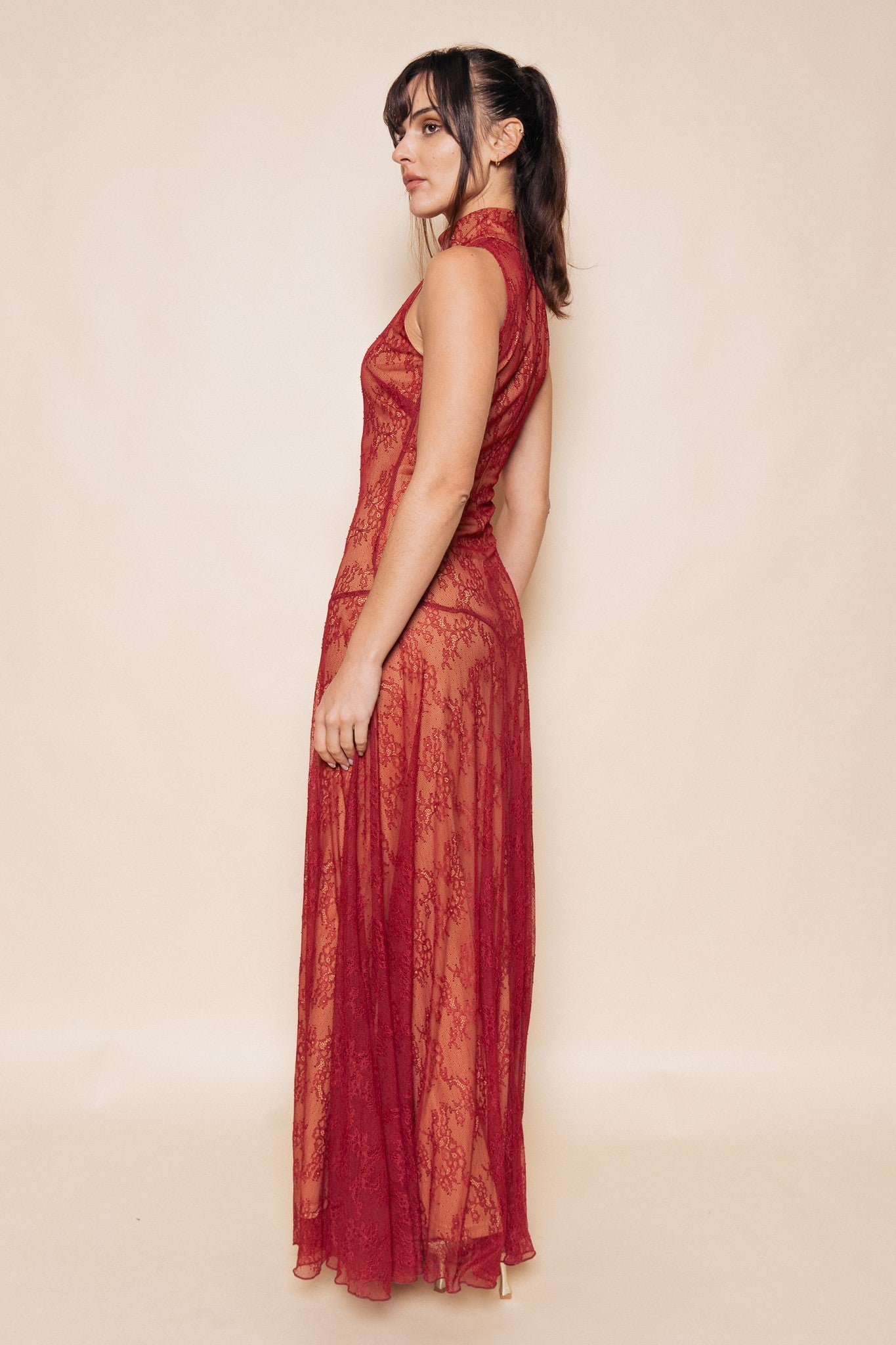 Scarlet Veil Maxi