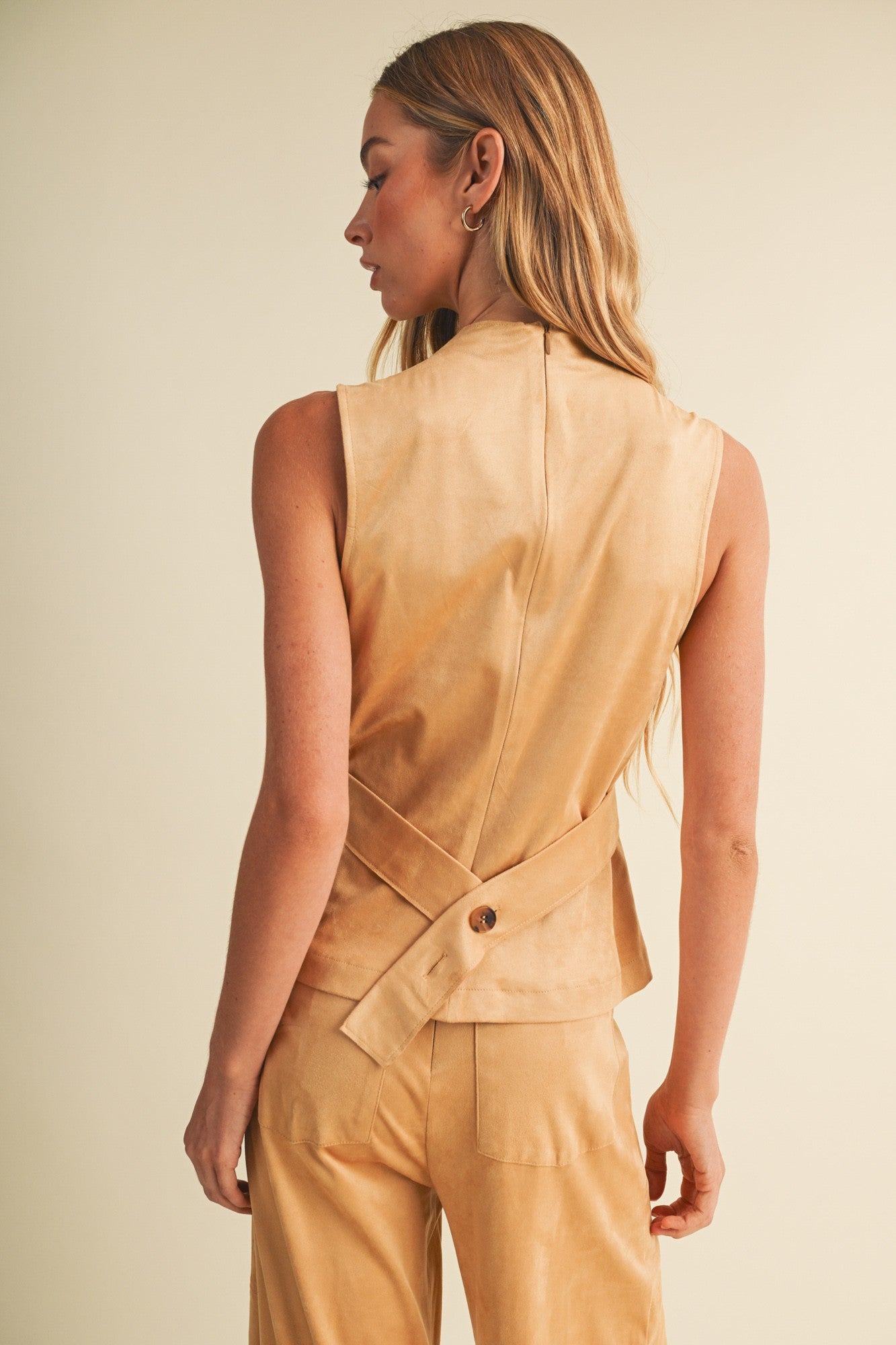 Kensington Button Top