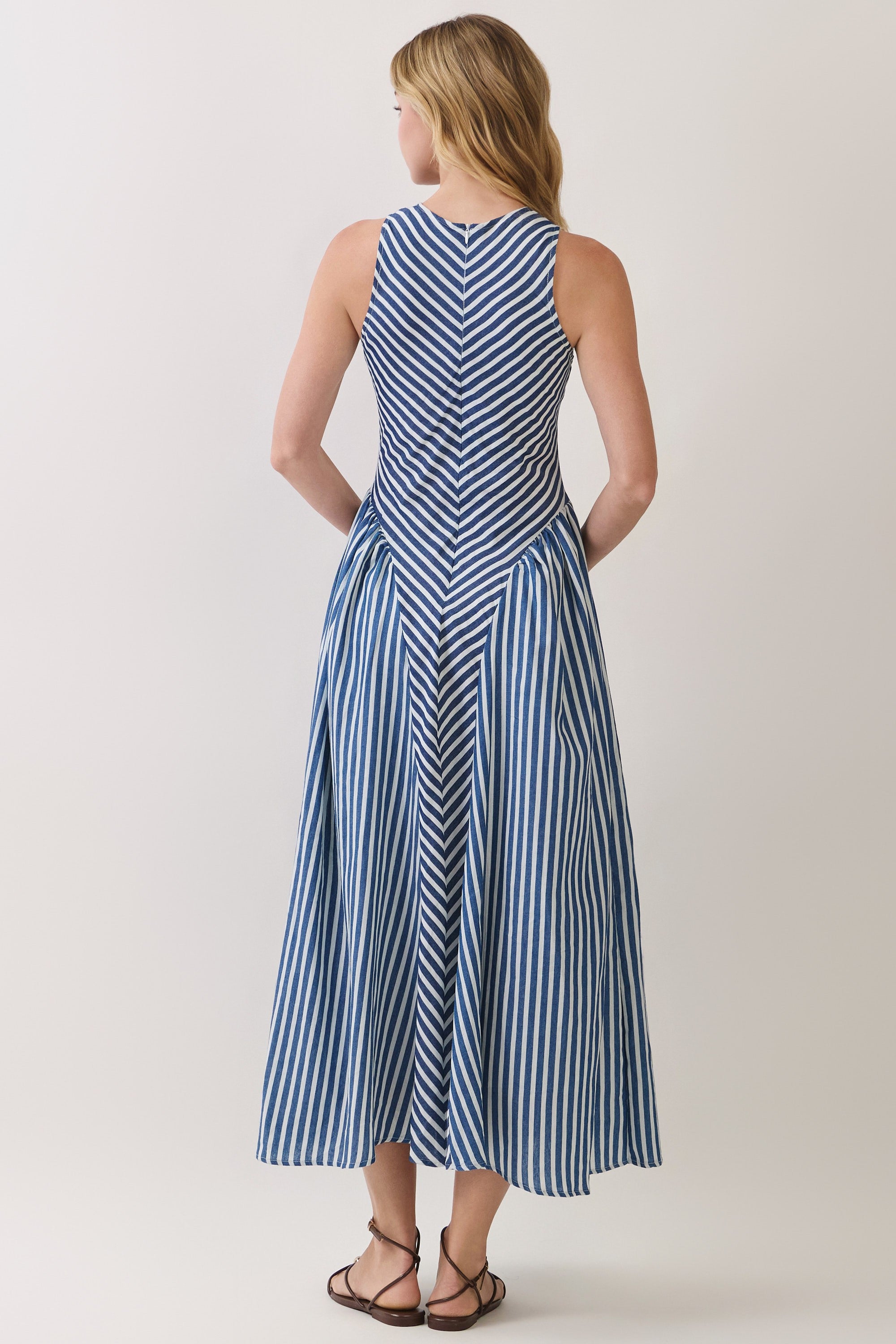 Denim Row Maxi