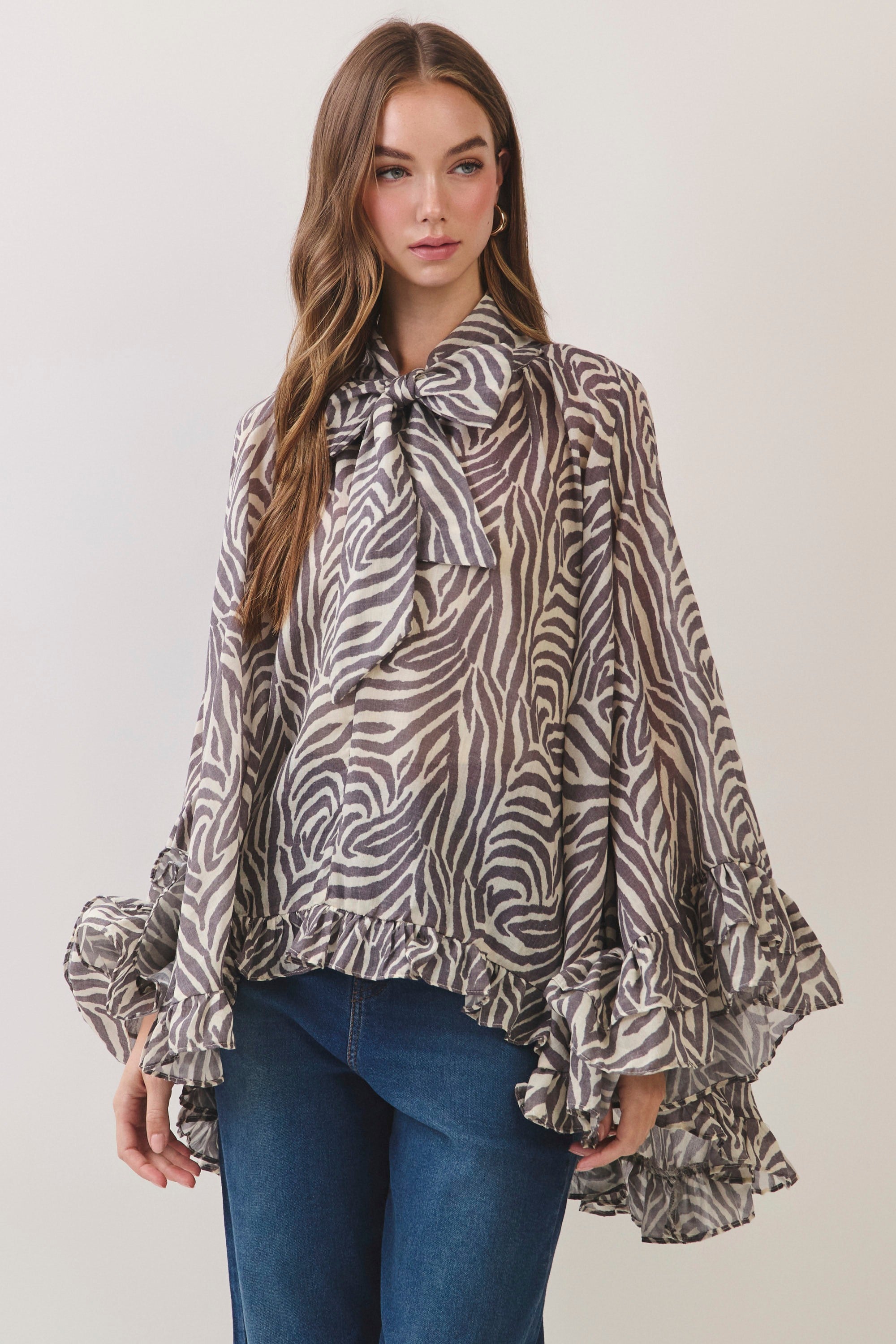 She’s a Diva Blouse (Zebra)