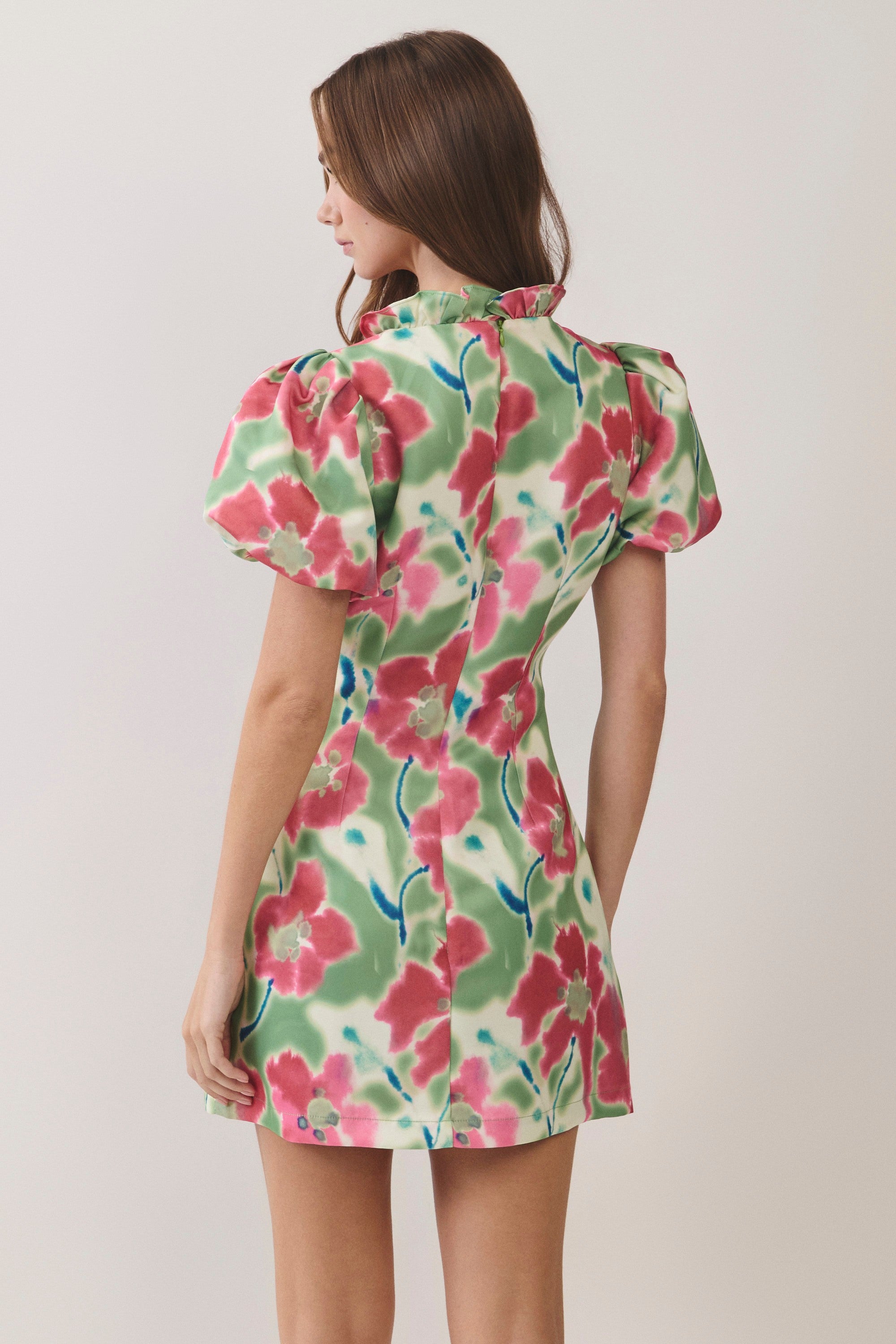 Watercolor Bloom Dress