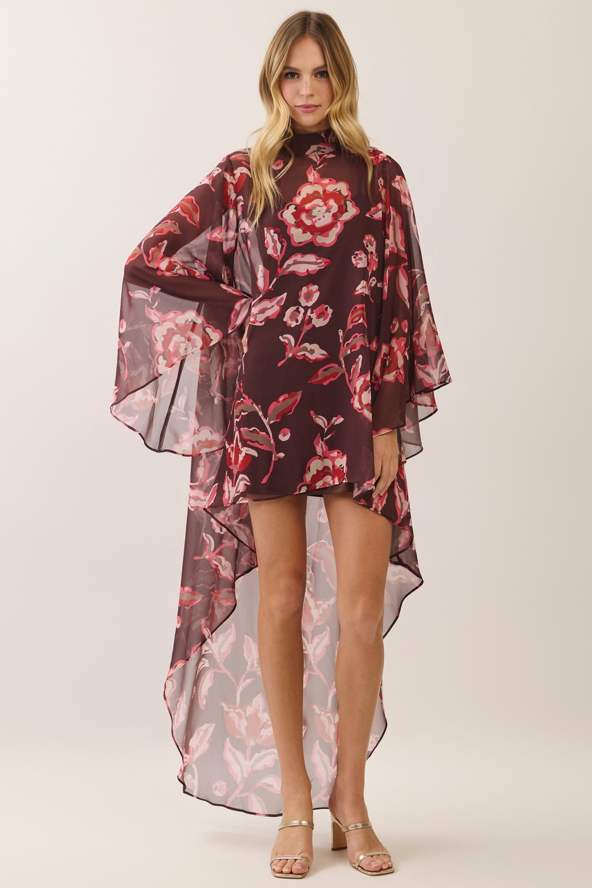 Painted Romance High Low Dress (PRE-ORDER (1st week of November)/ Restock)