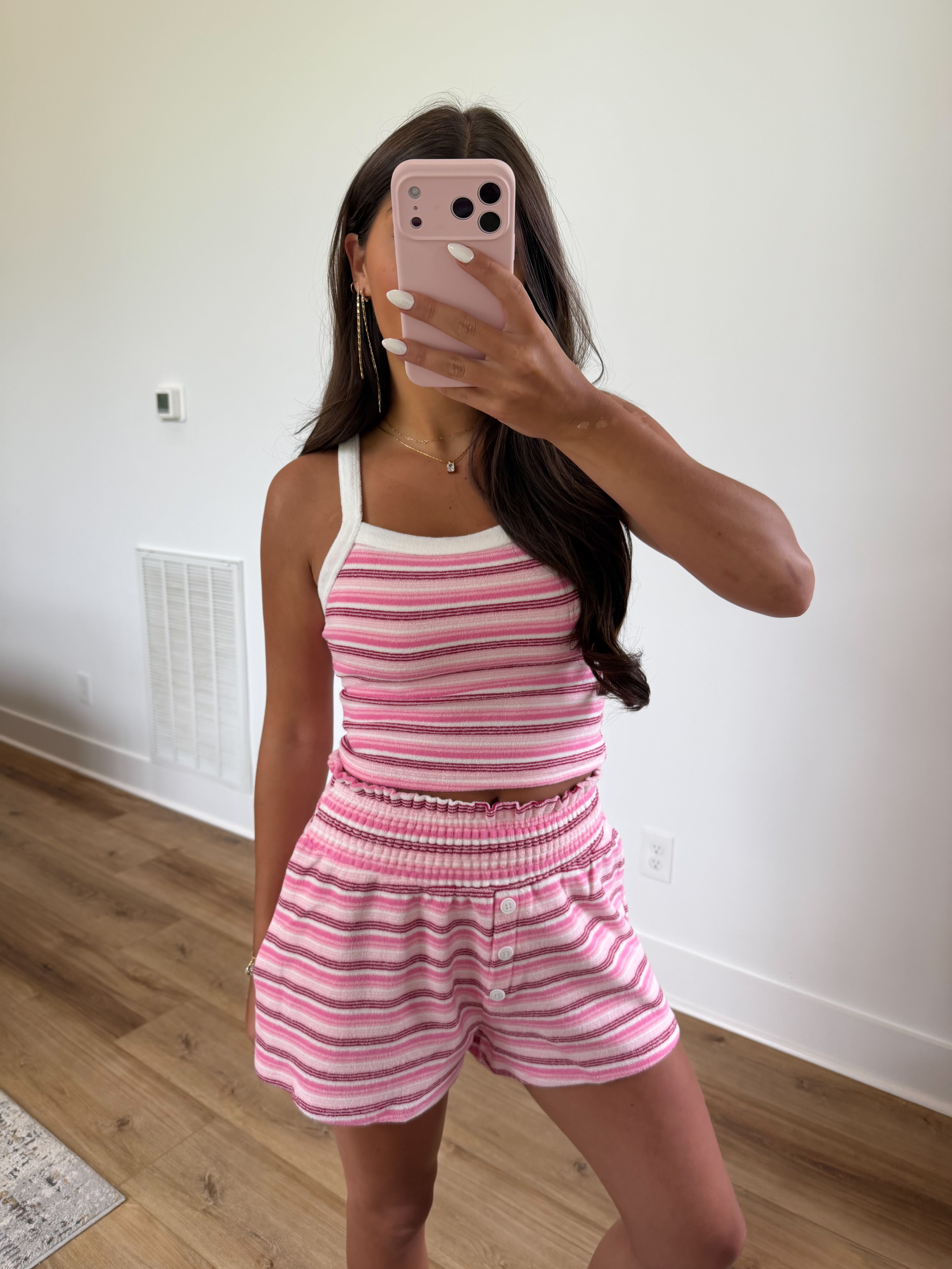 The Cabana Terry Set (Pink)