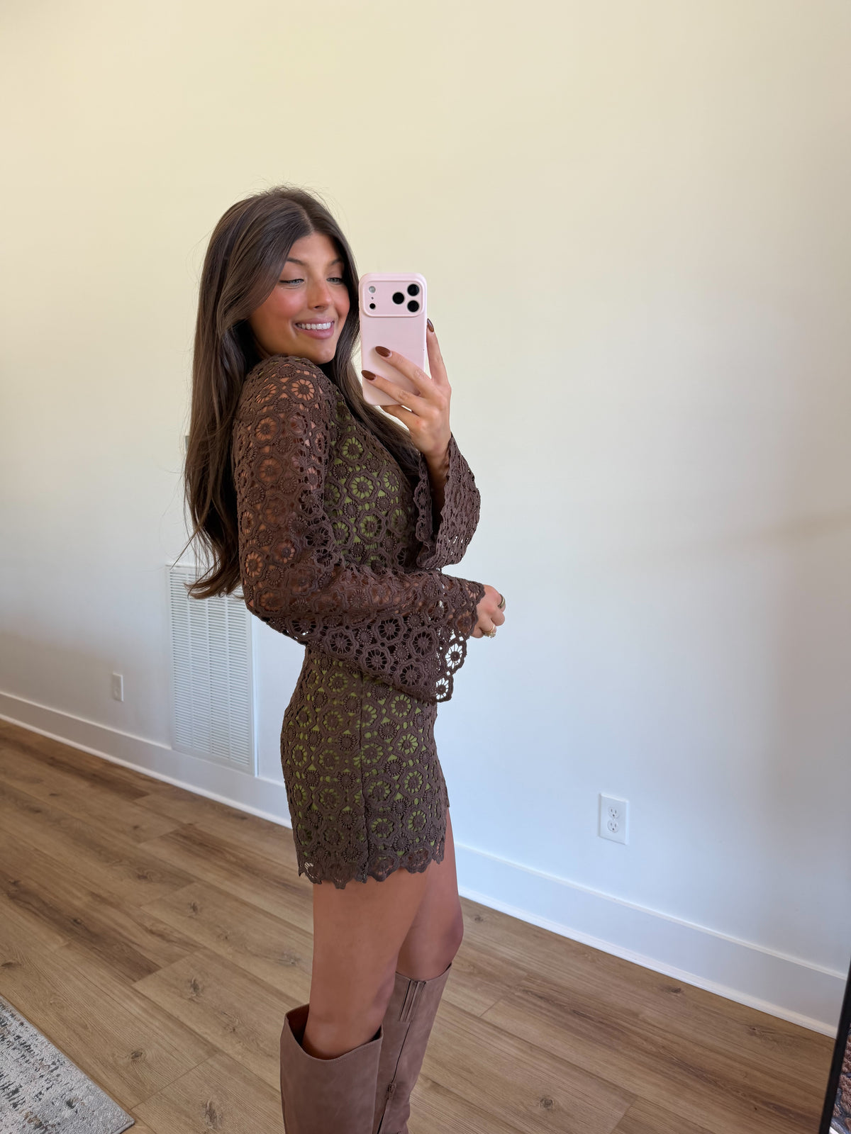 Adele Lace Skirt Set