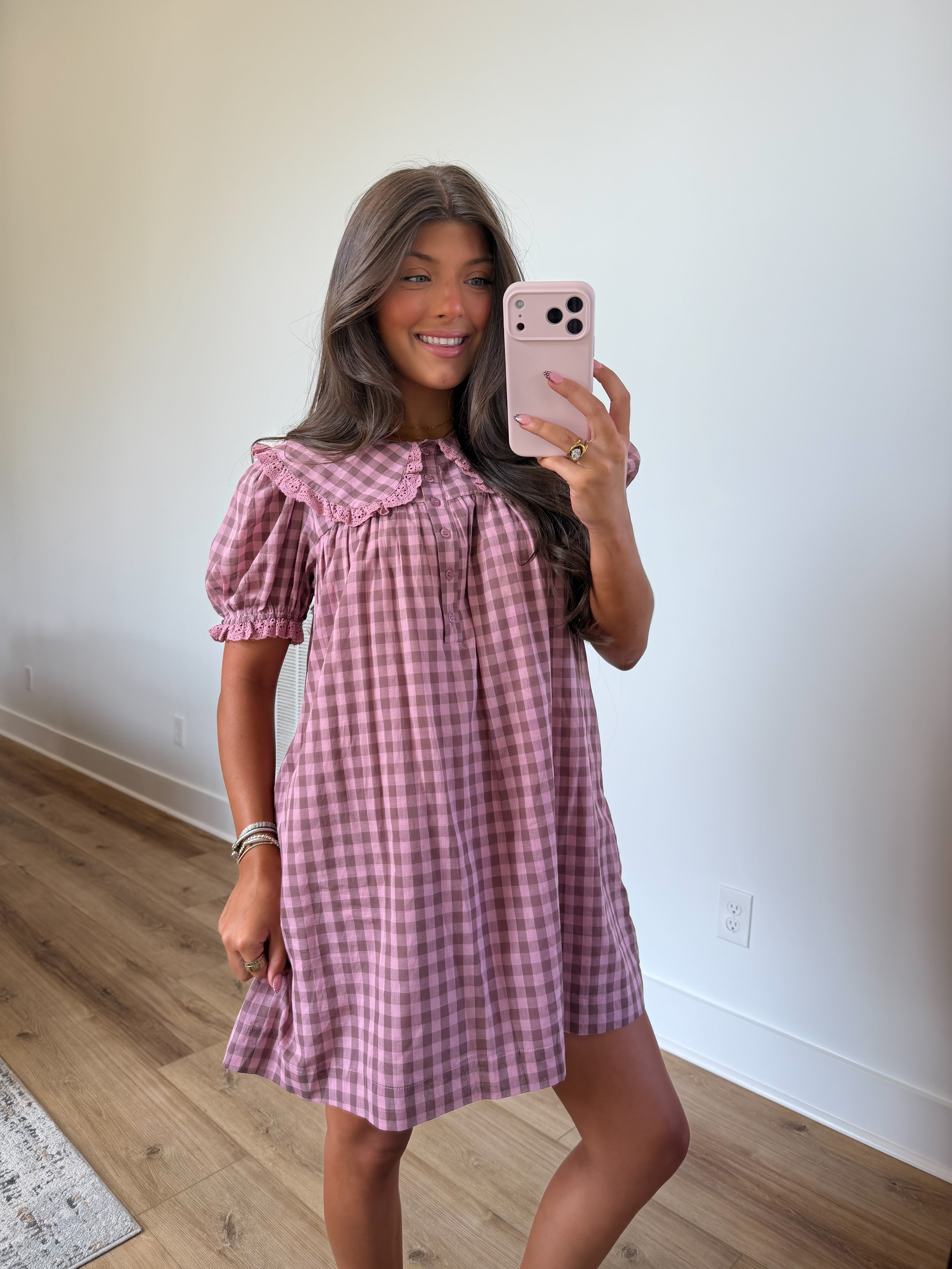 Bella Collared Mini Dress