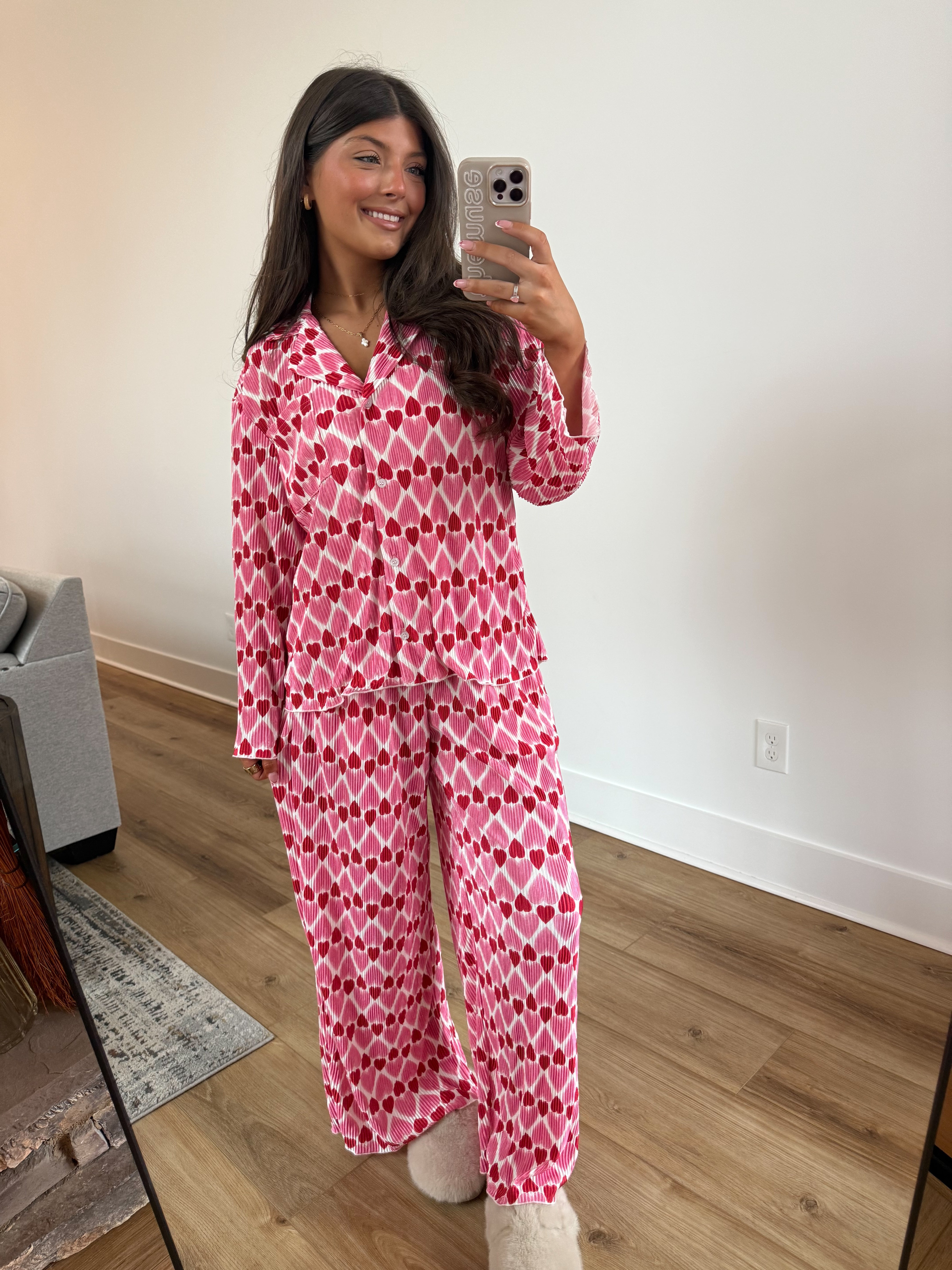 Dream in Hearts Pajamas