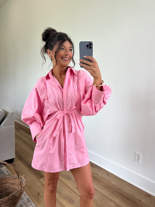 Sunday Morning Dress (Pink)