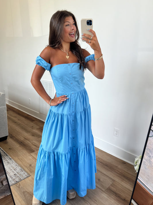 Off The Coast Maxi Dress