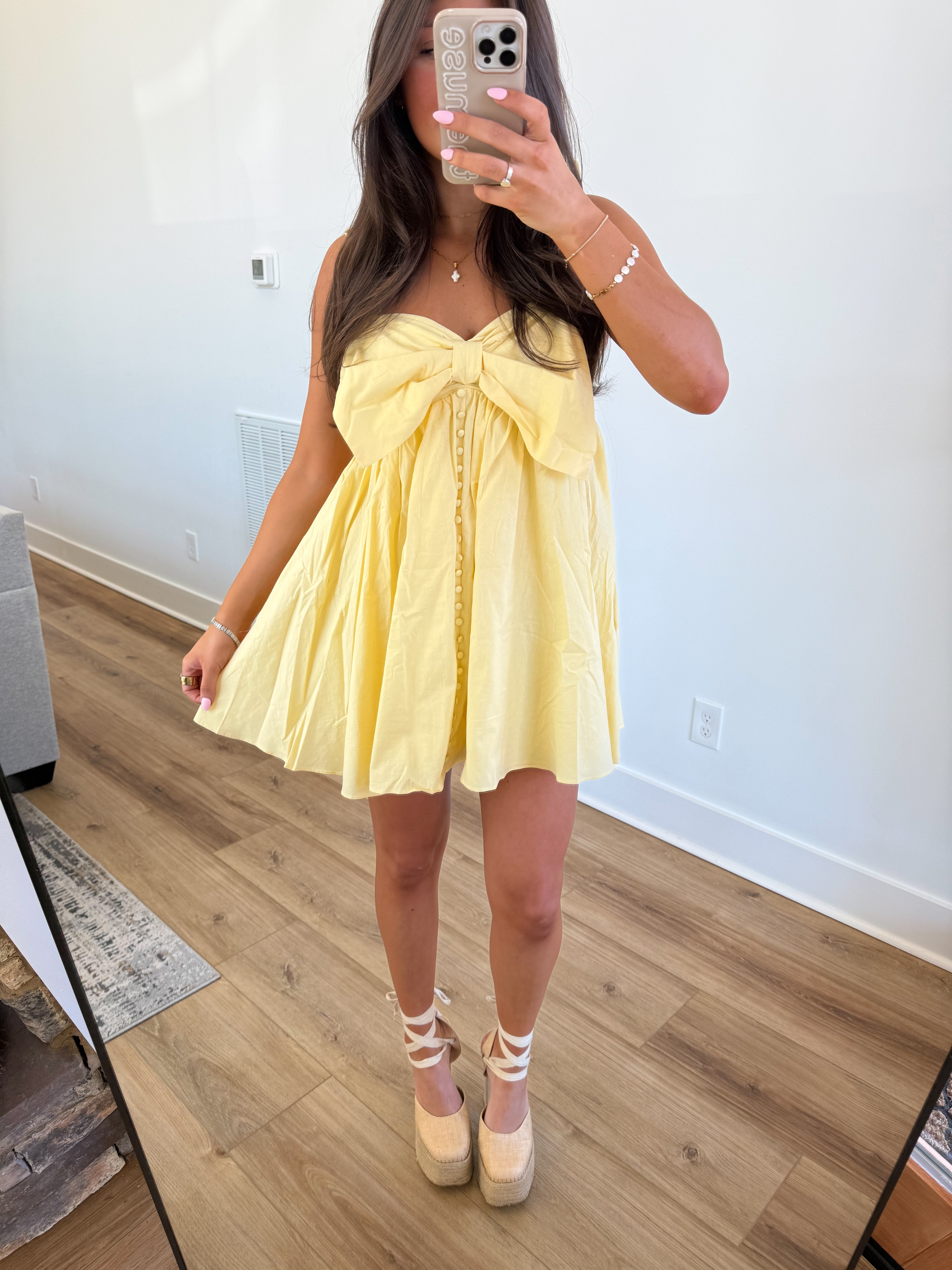 The Buttercup Bow Dress