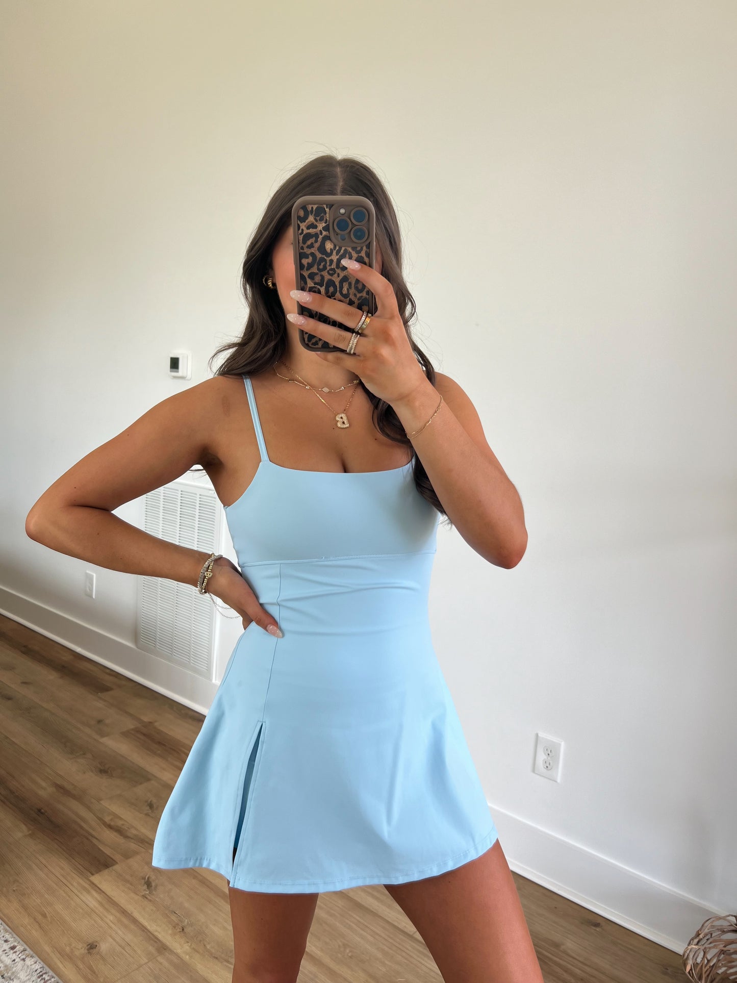Baby Blue Athletic Dress