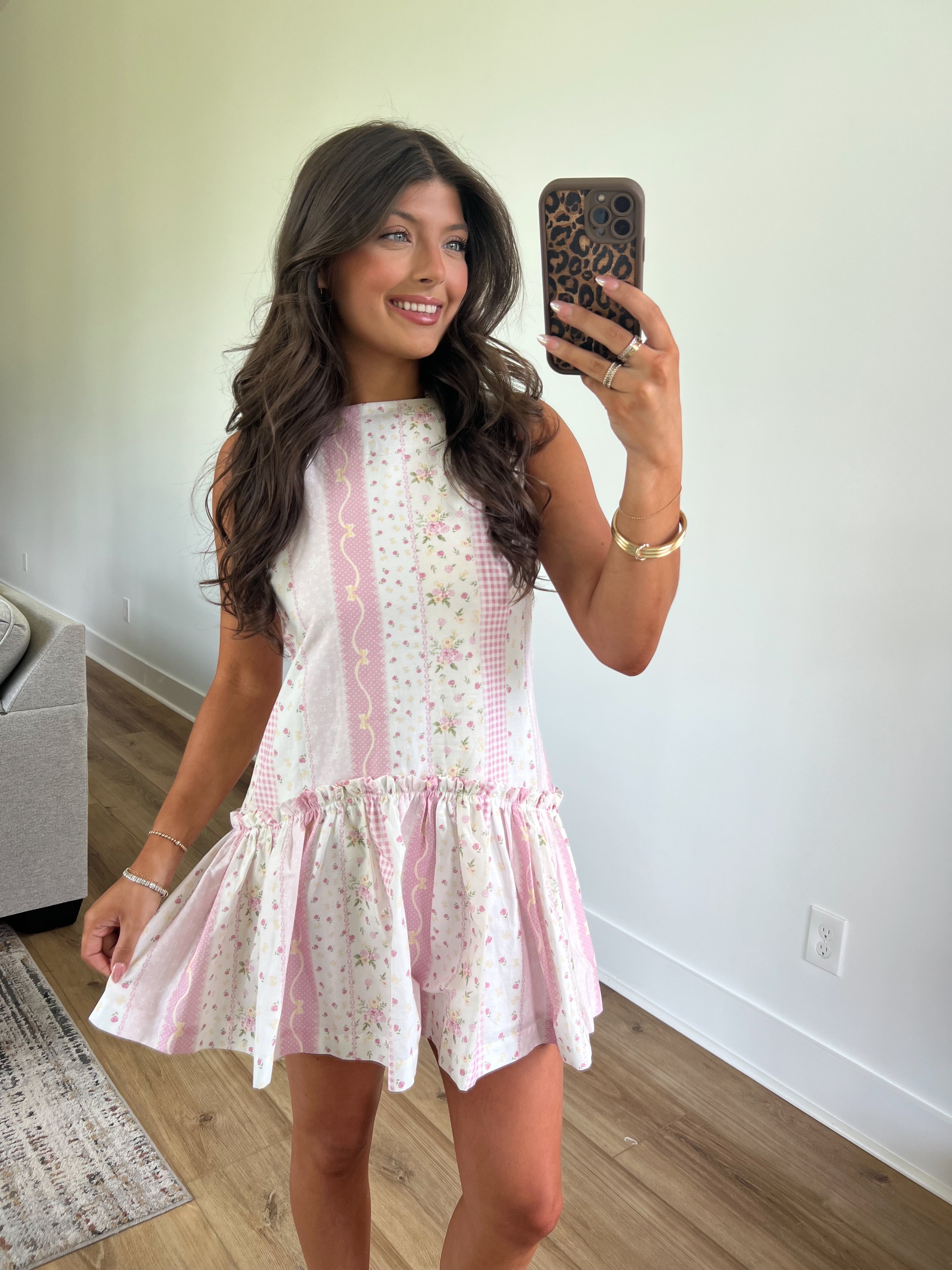 Dreamy Bow Mini Dress