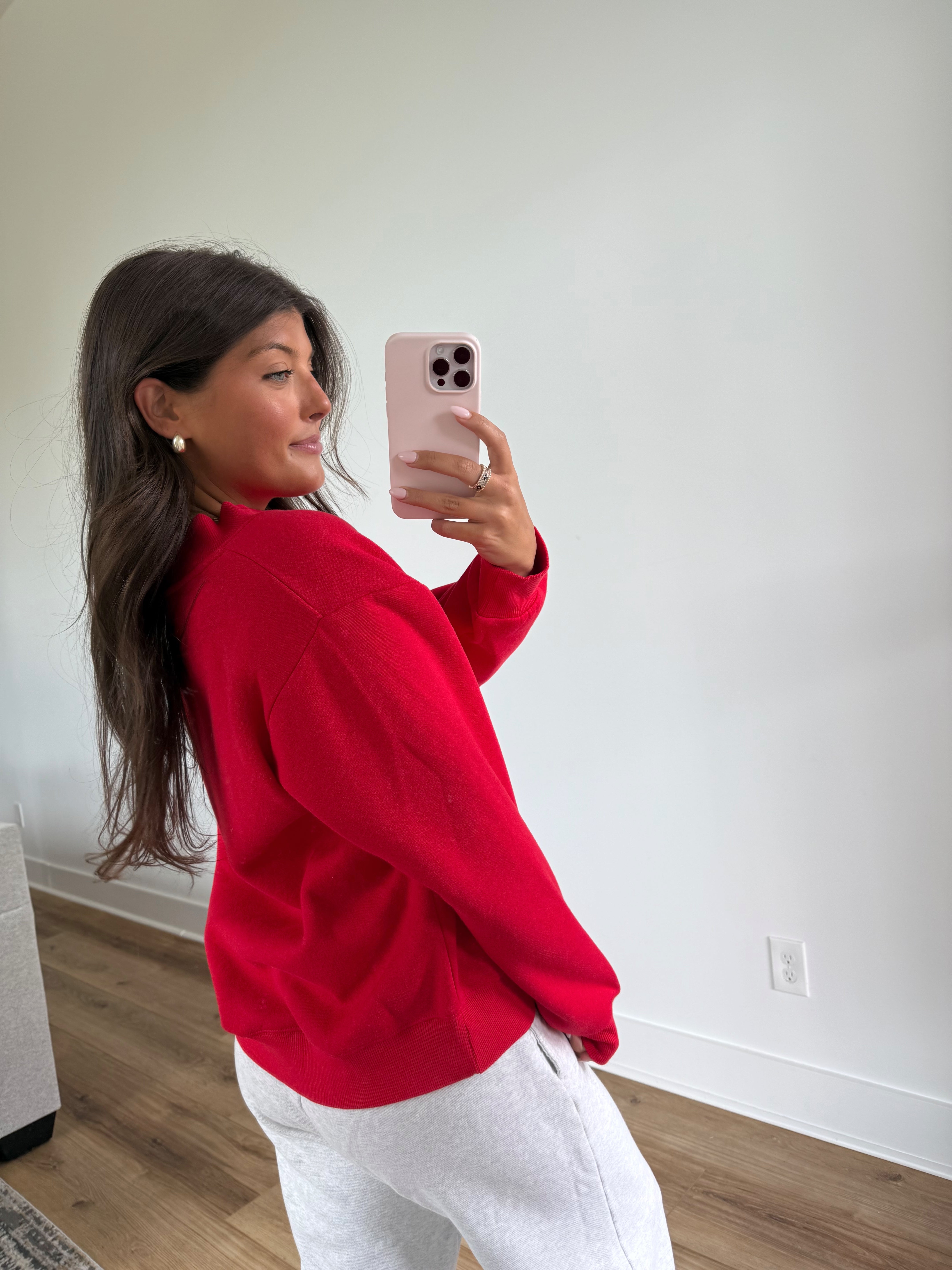 Everyday Mockneck (Red)