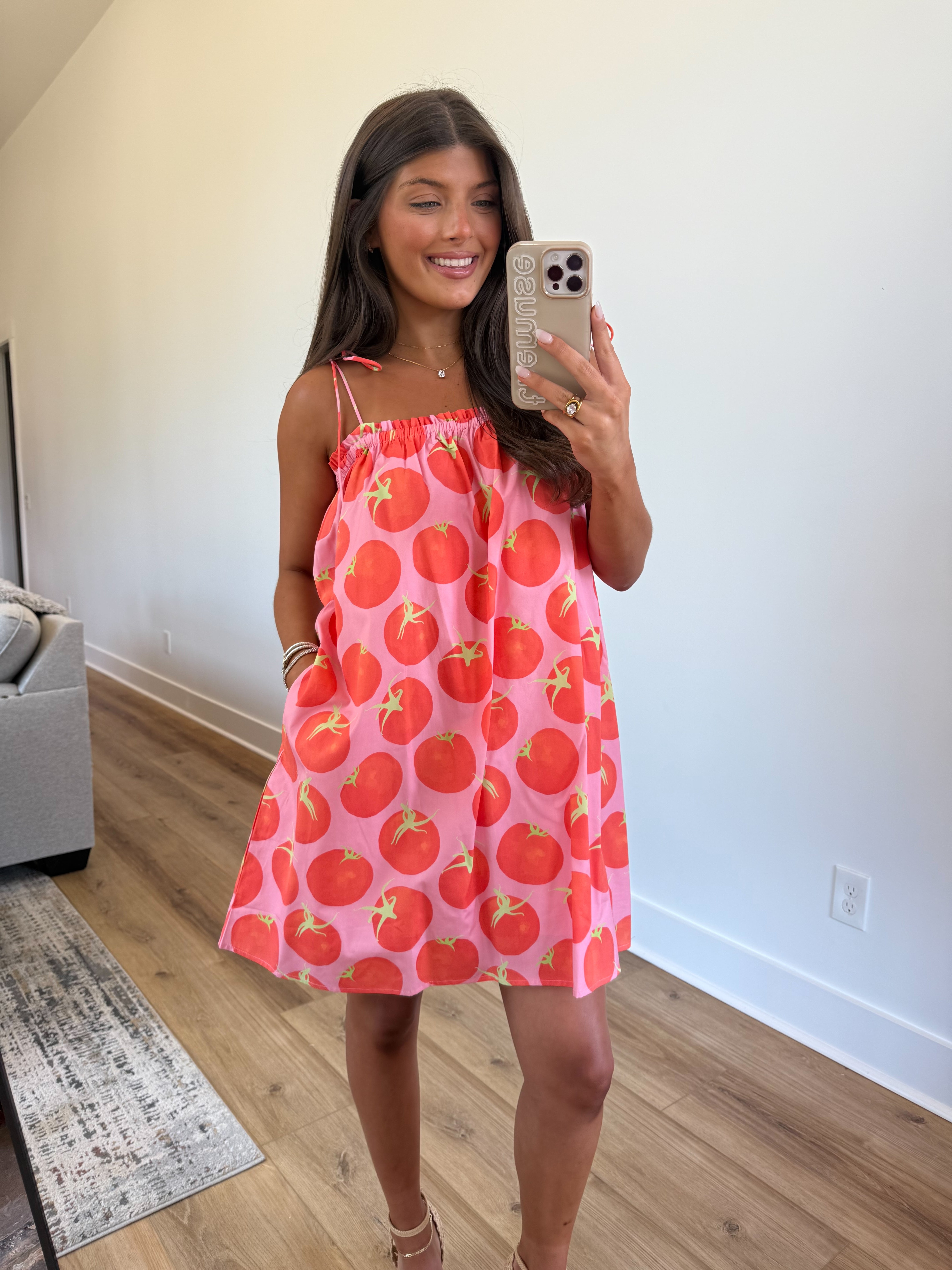 Tuscan Tomato Dress