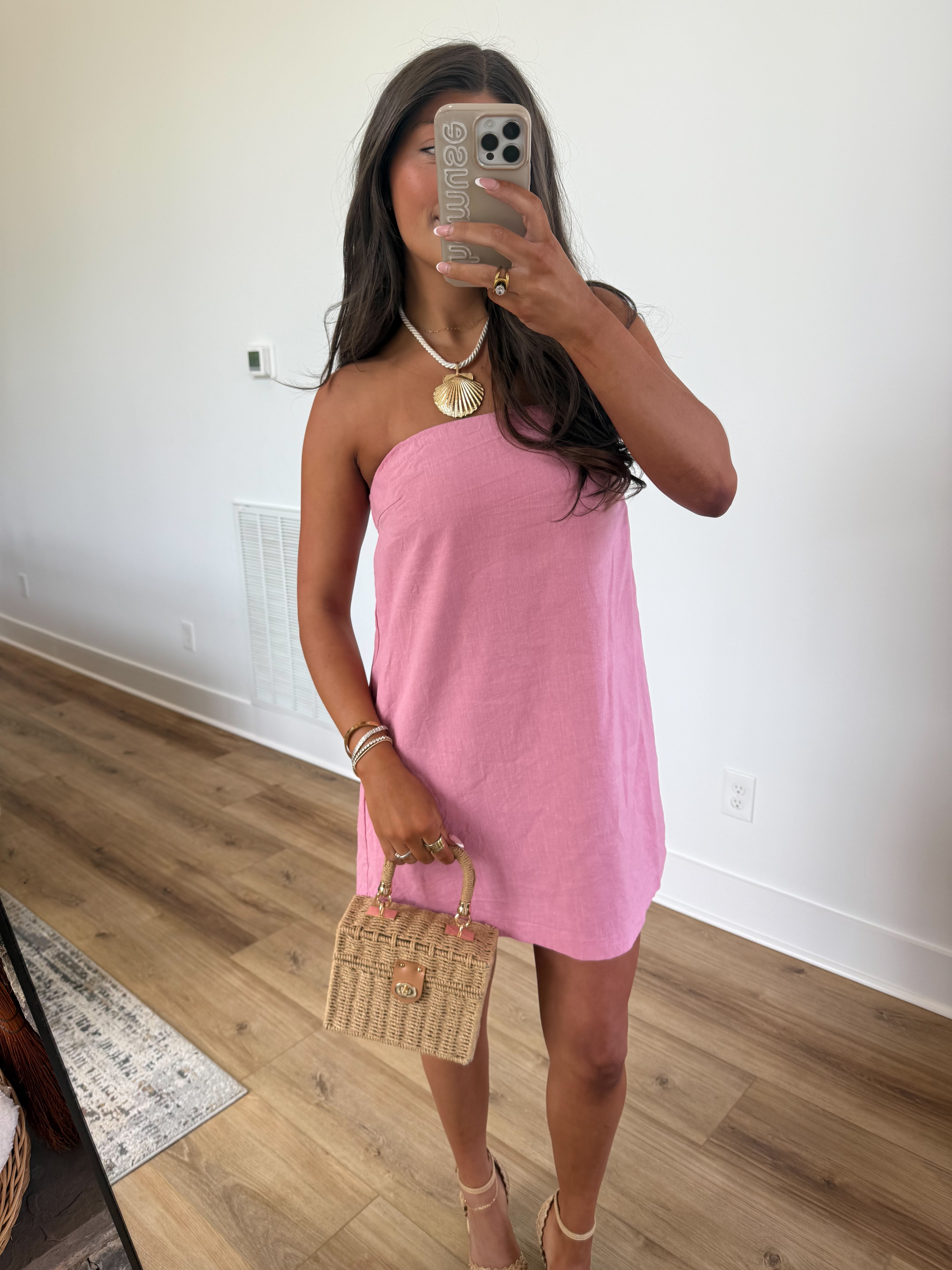 Strawberry Linen Mini