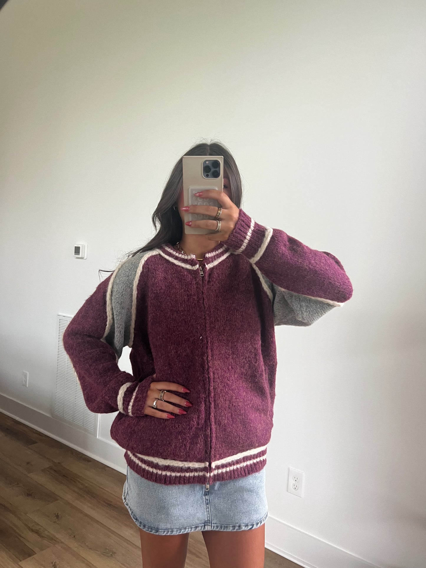 Plum Vintage Jacket