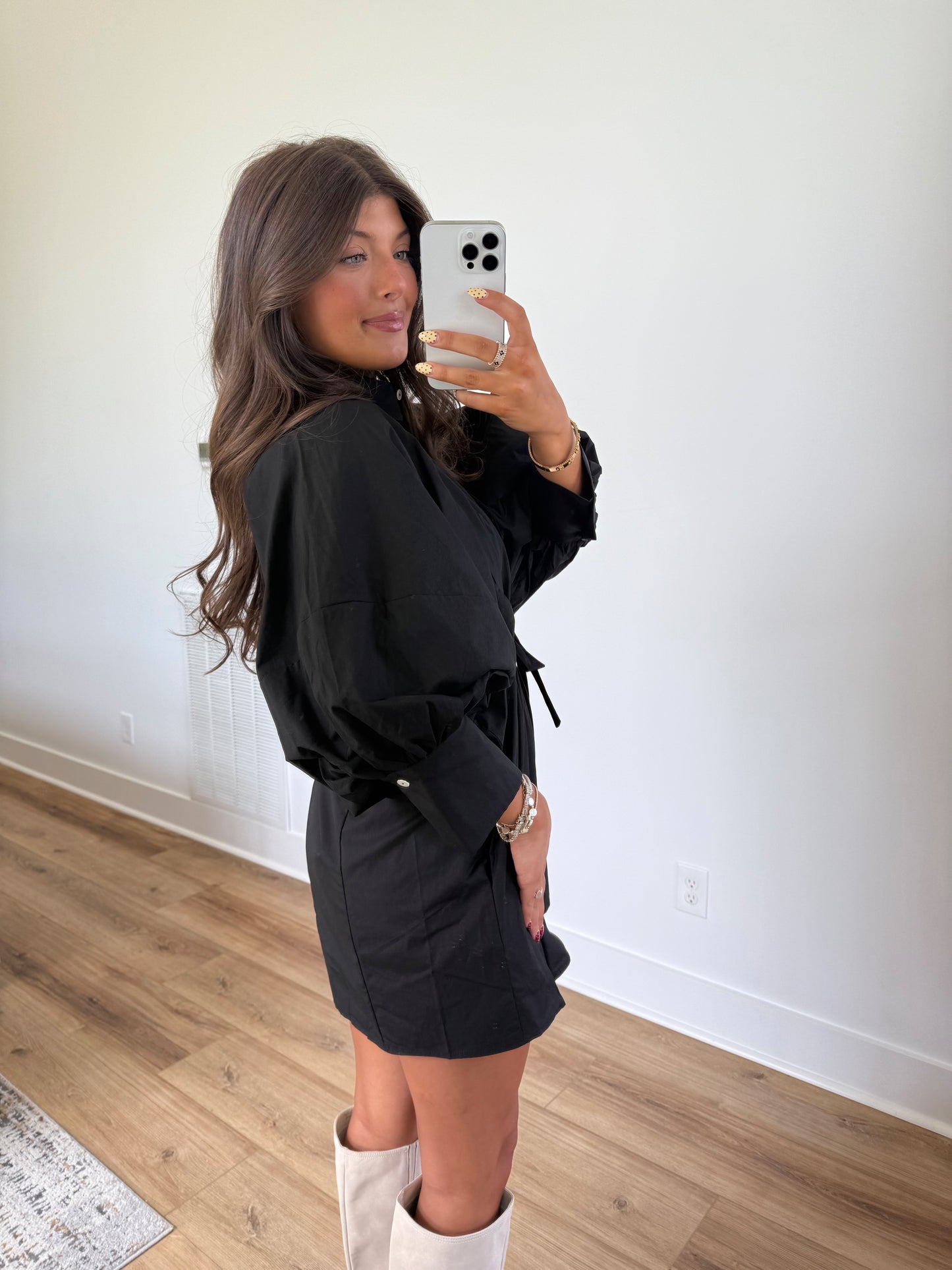 Sunday Morning Dress (Black)