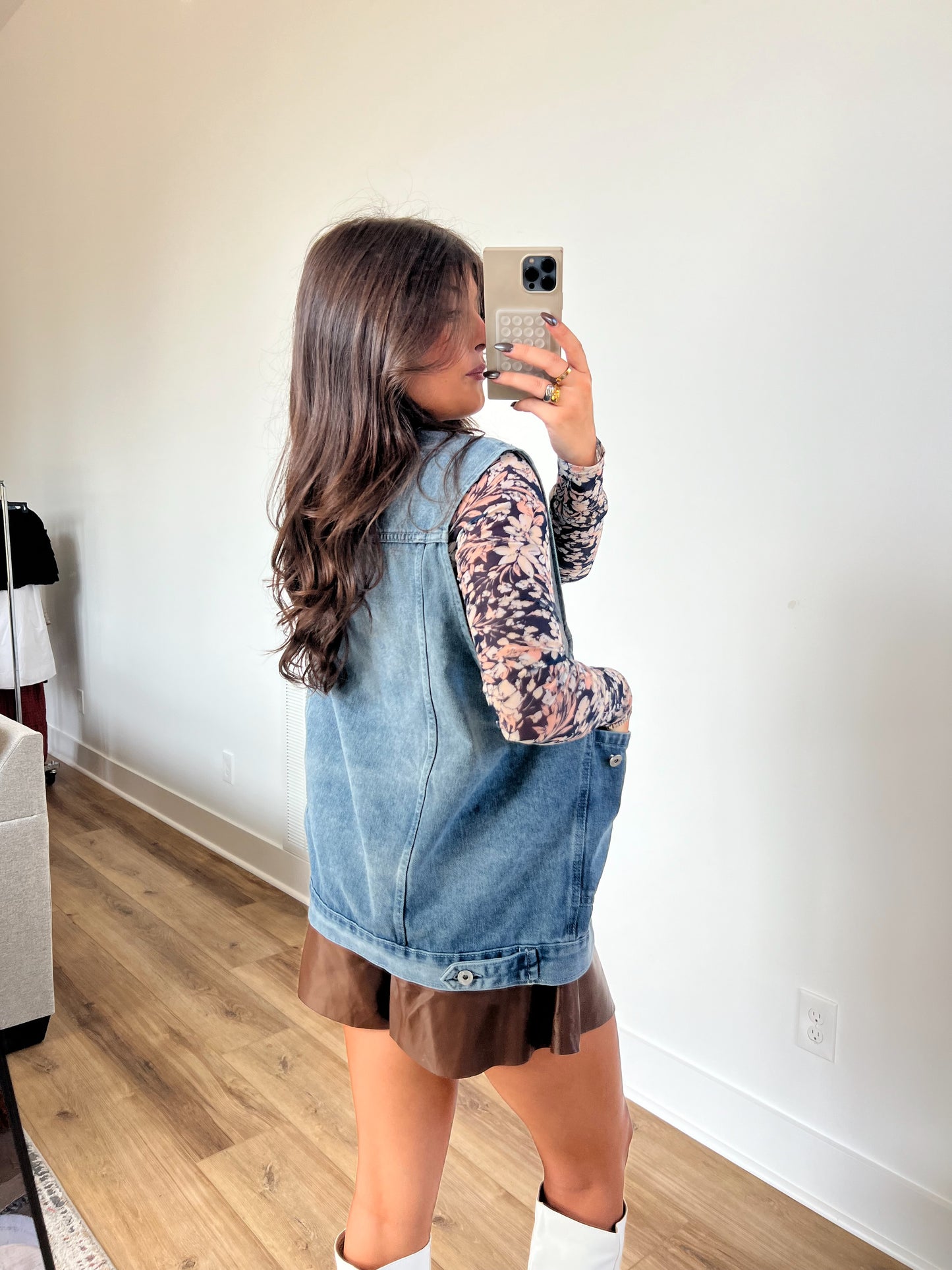 Essential Denim Vest