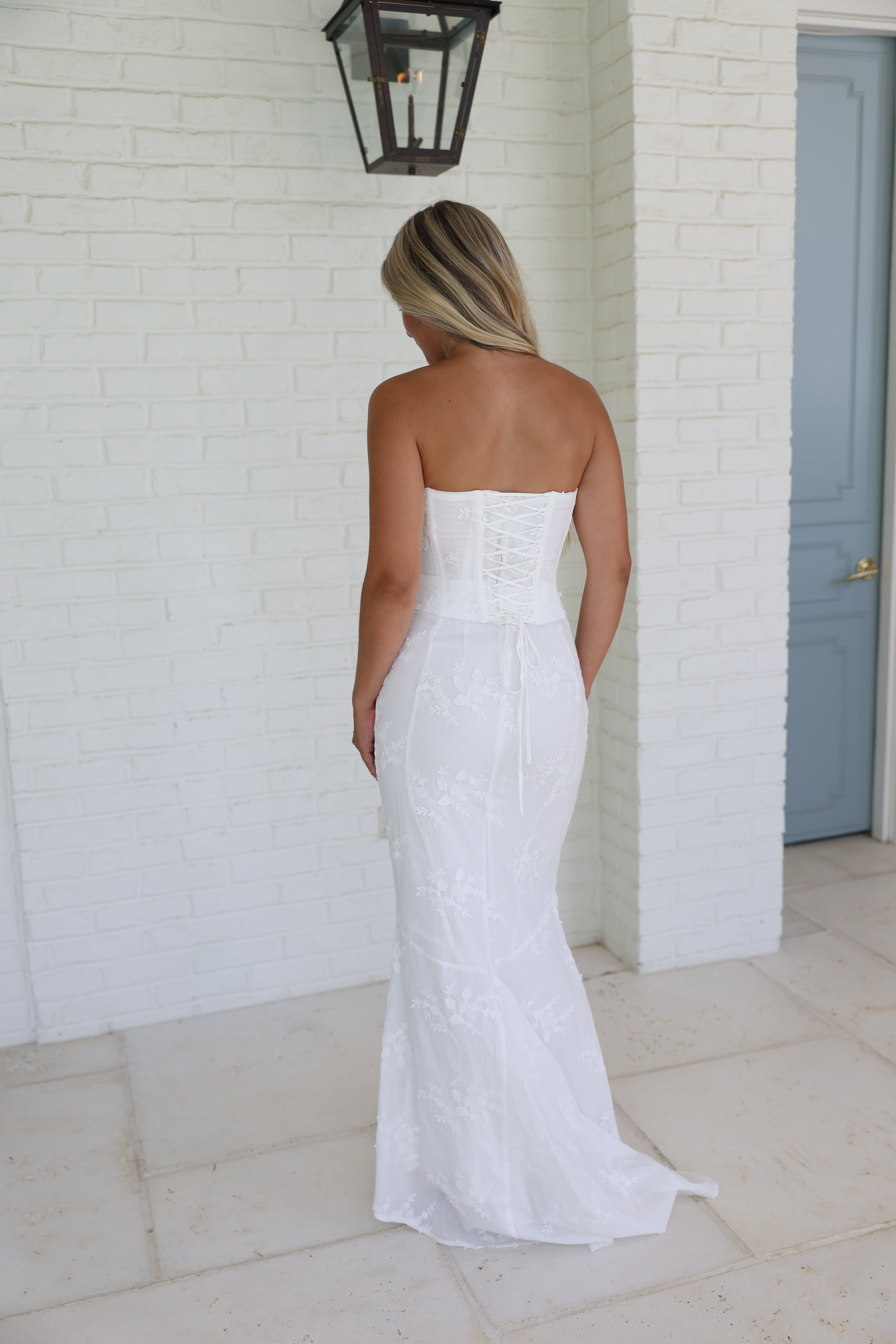 The Veronica Lace Maxi (Ivory)
