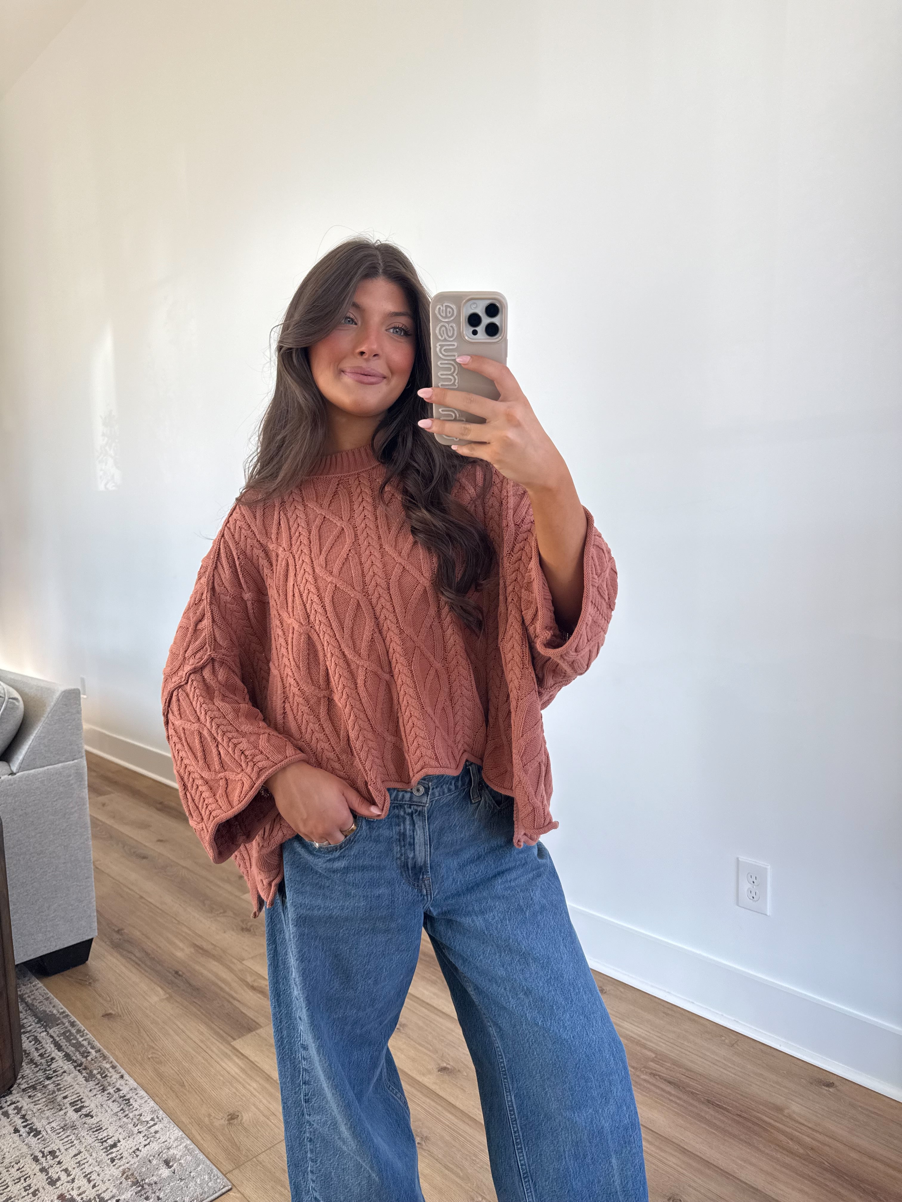 The Soft Scallop Sweater (Pumpkin)