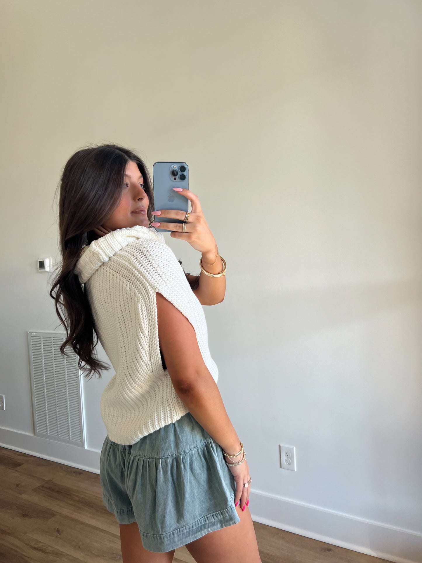 Ivory Cowl Neck Sweater (PRE-ORDER/Restock)