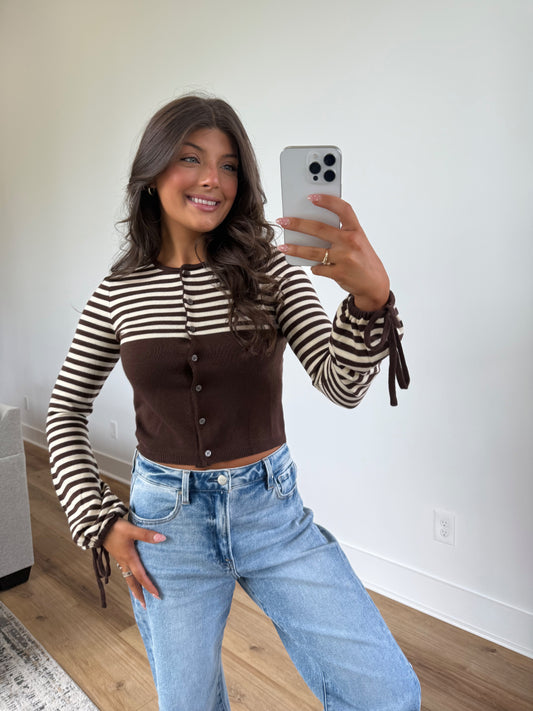 Cider & Stripes Top