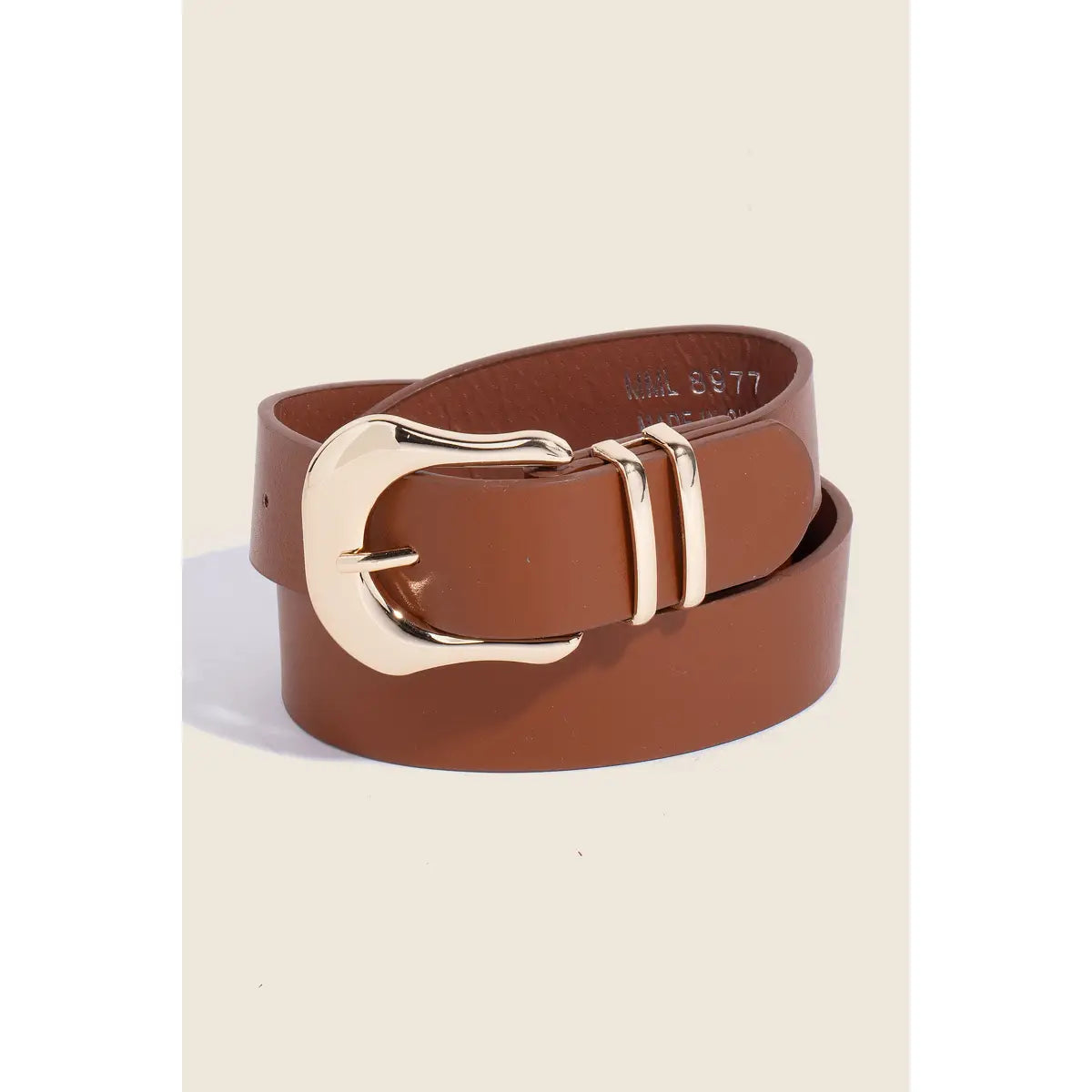 Brown W/ Gold Buckle Belt