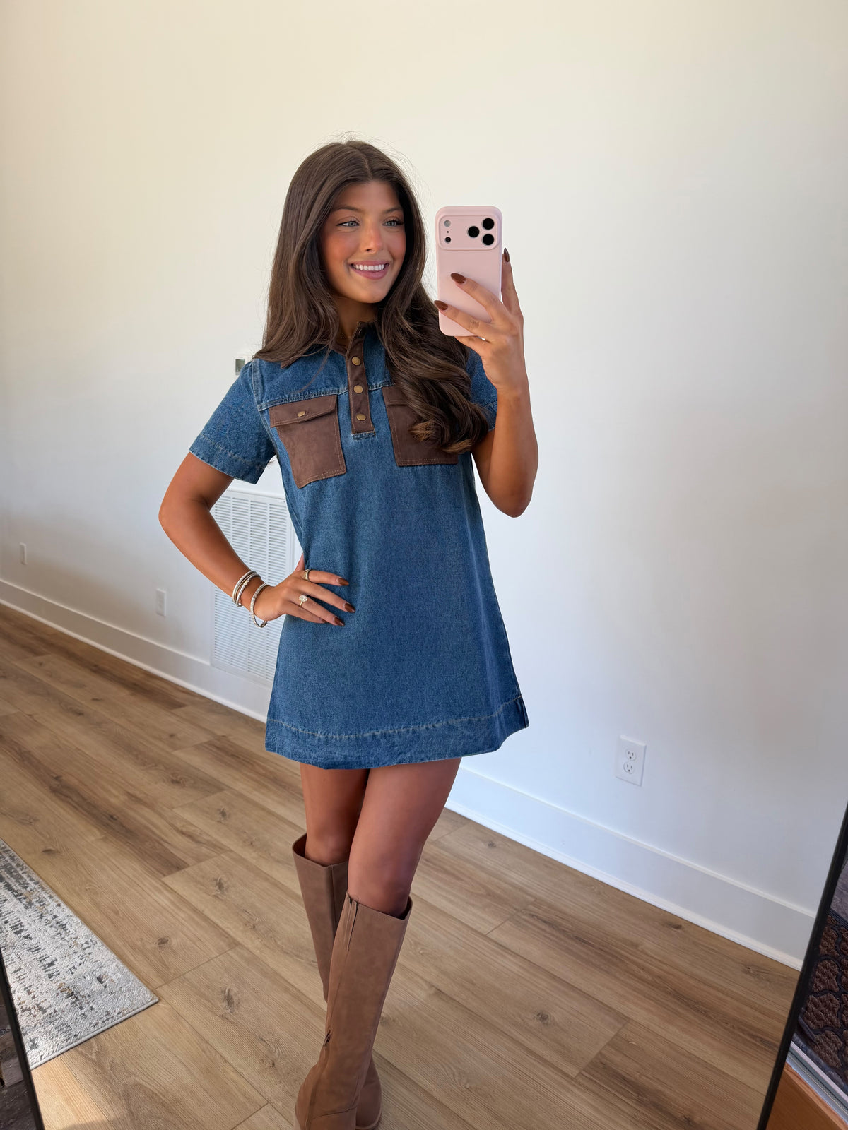 Blue Jean Baby Dress