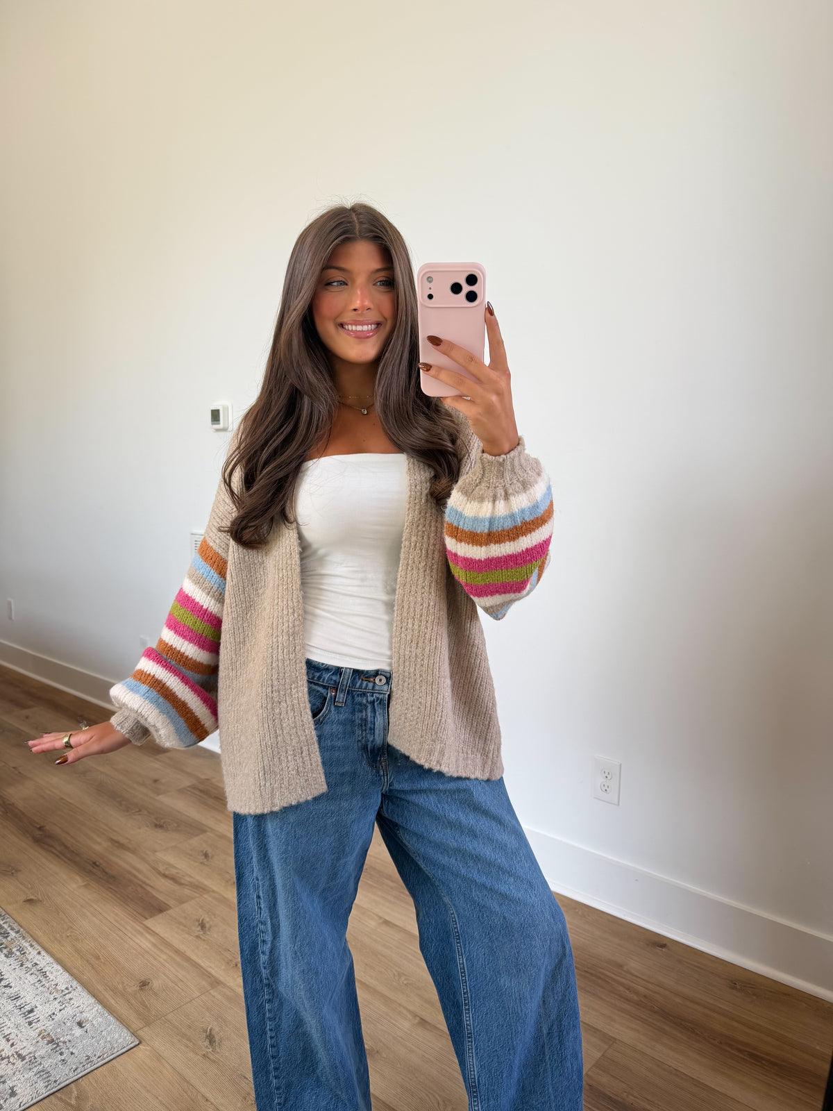 Theo Stripe Cardigan