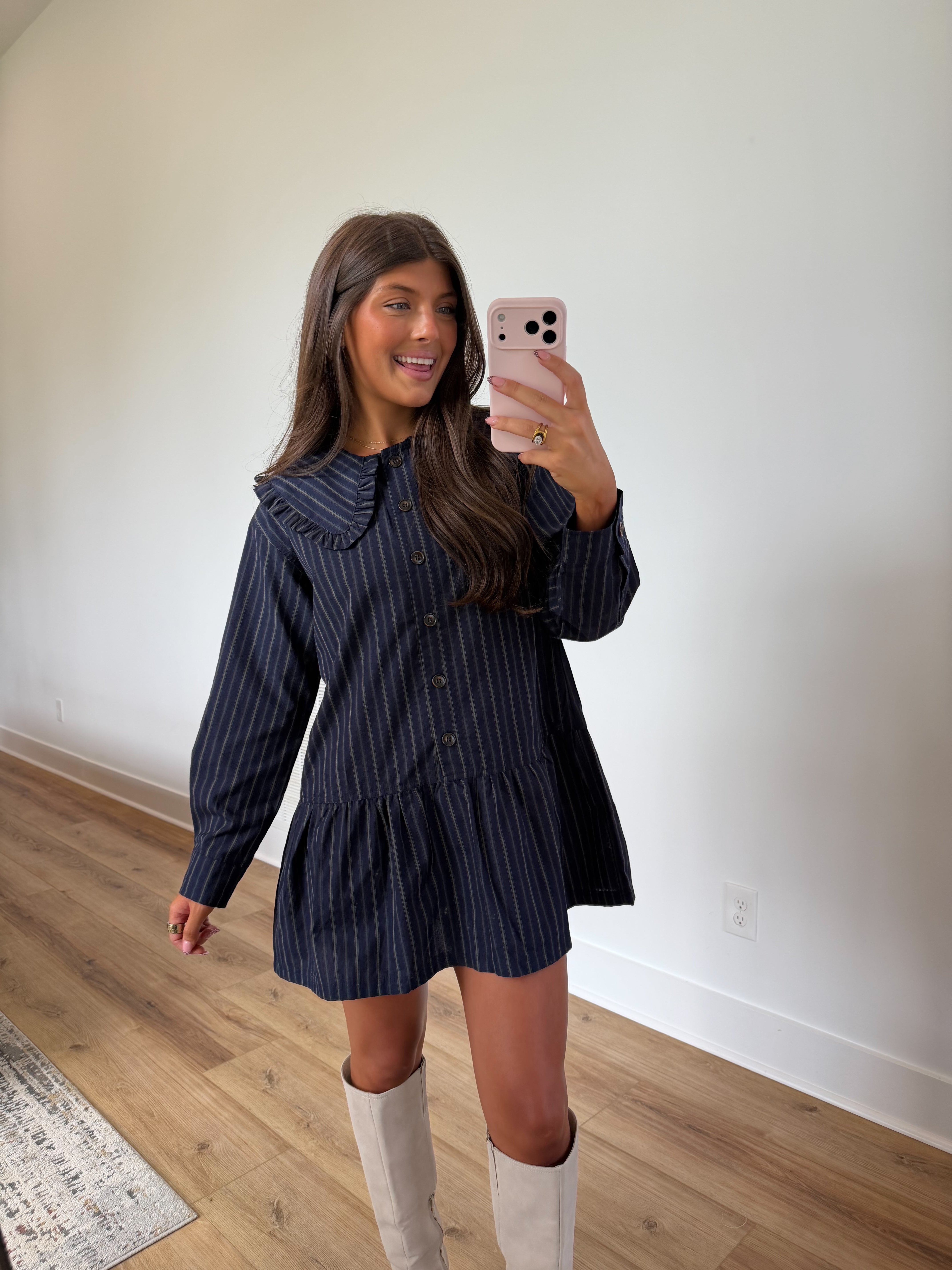 Kylina Collar Mini Dress