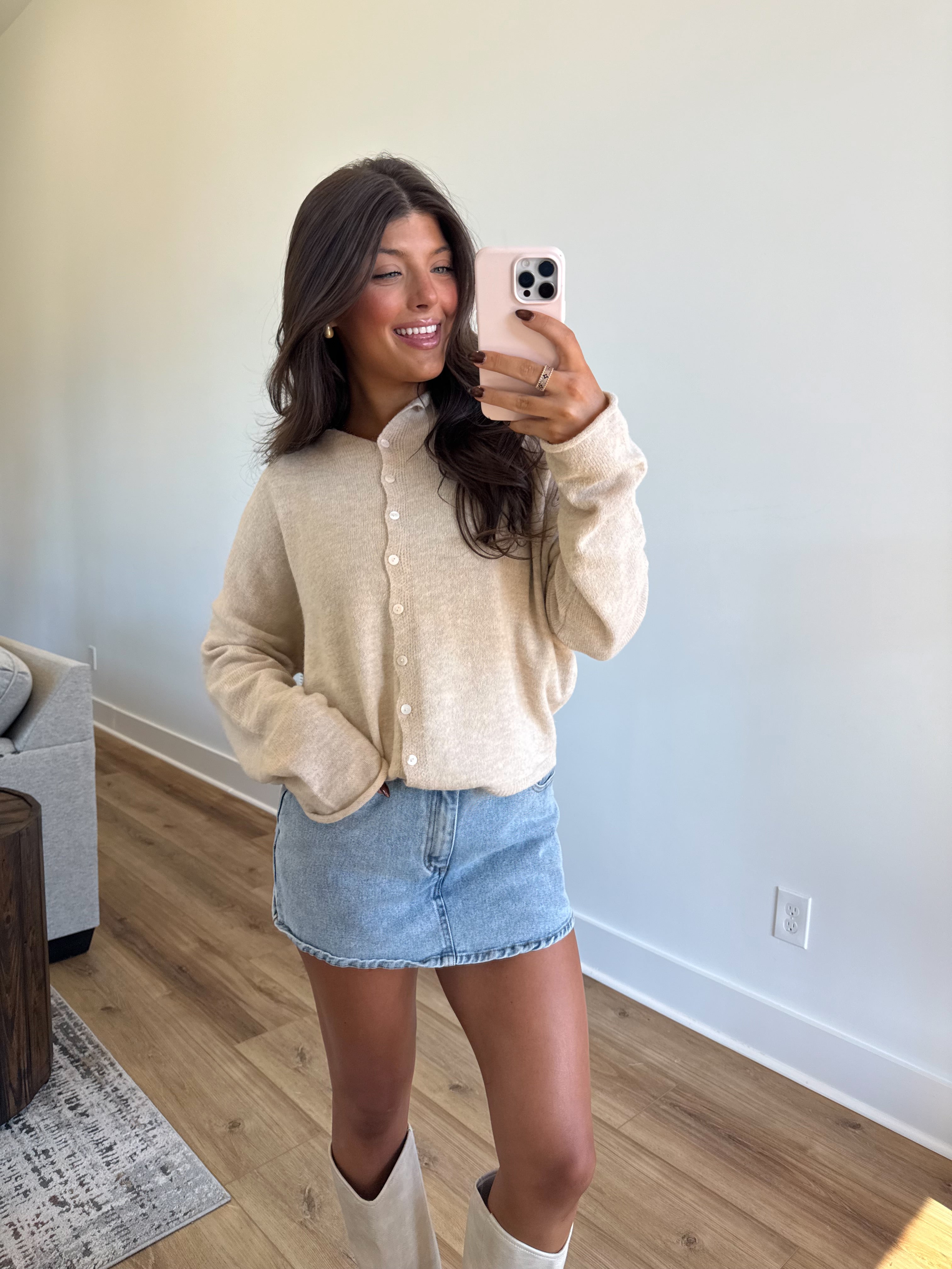 Best Dress Cardigan (Cream)