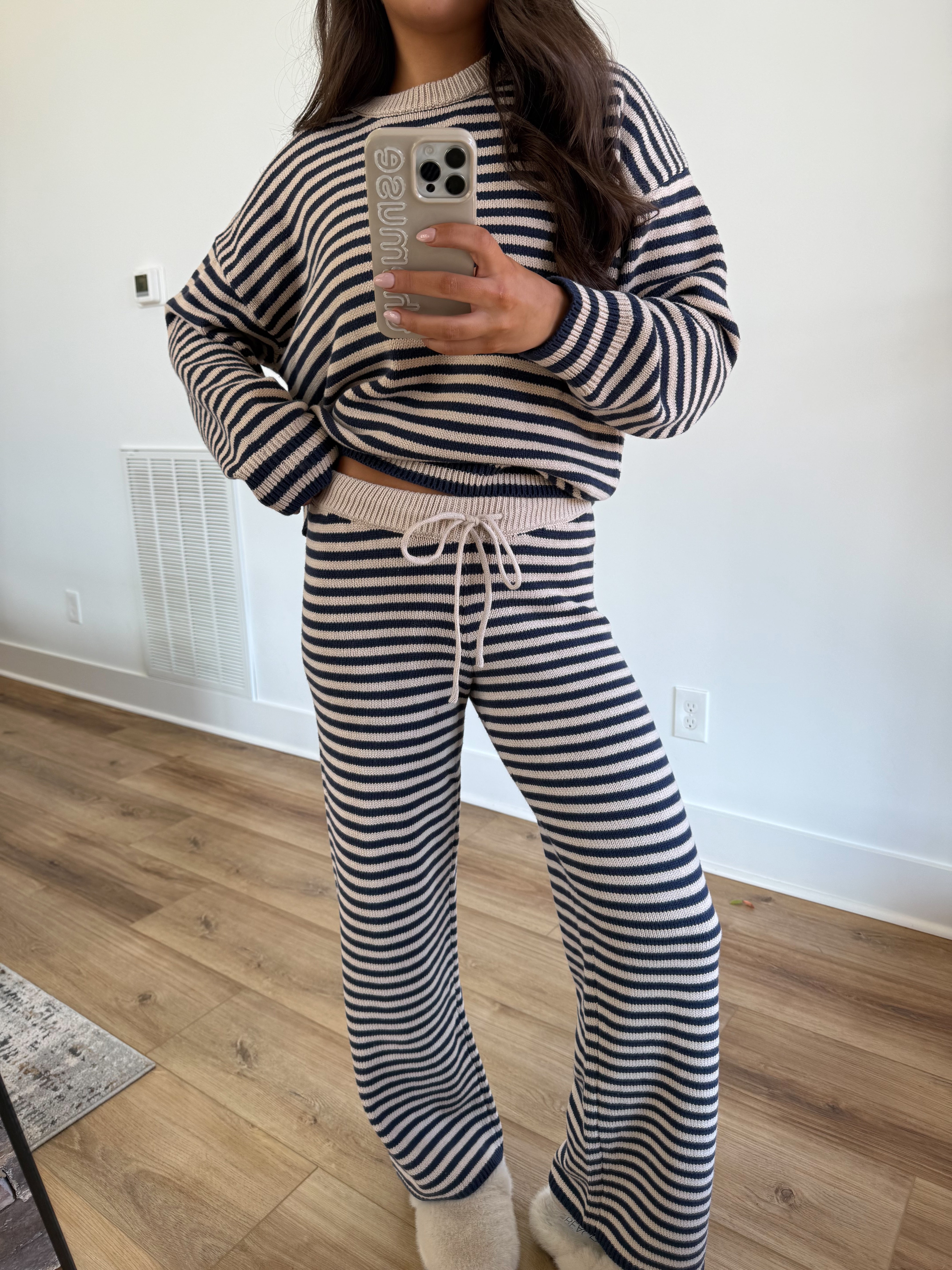 Winter Stripe Lounge Set (PRE-ORDER (1/7)/ Restock)