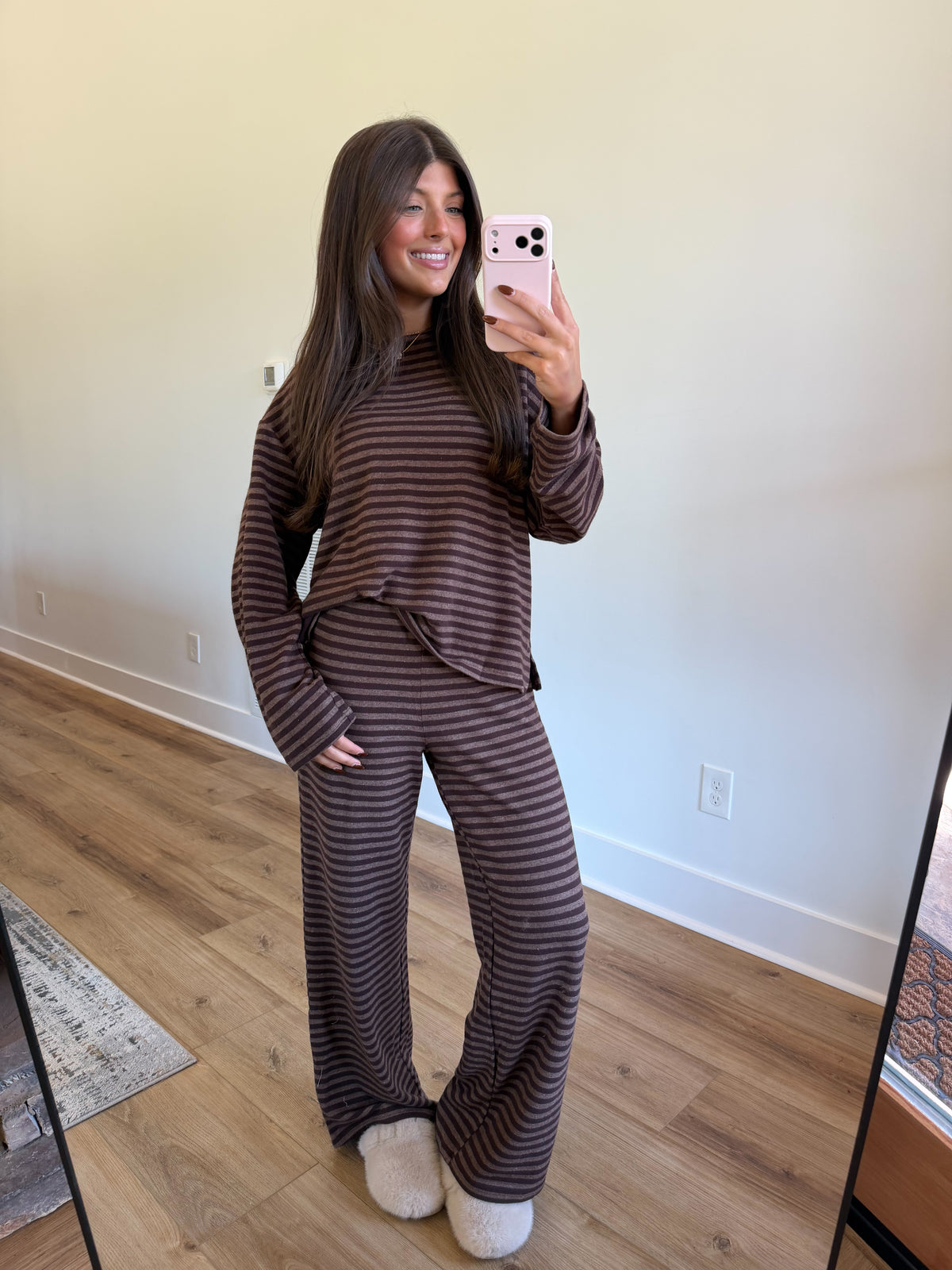 Mocha Mouse Stripe Set