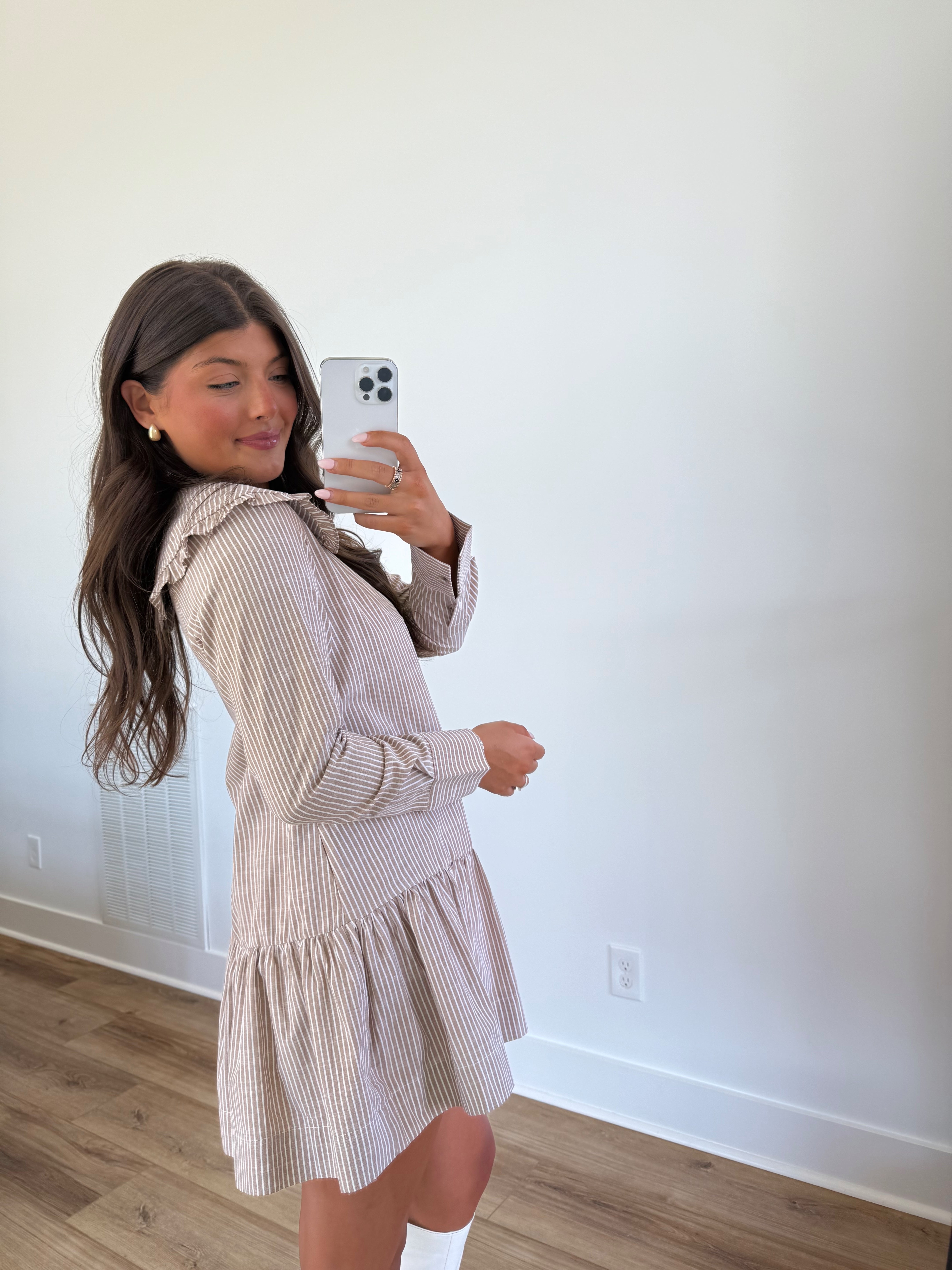 Thankful Days Collared Dress