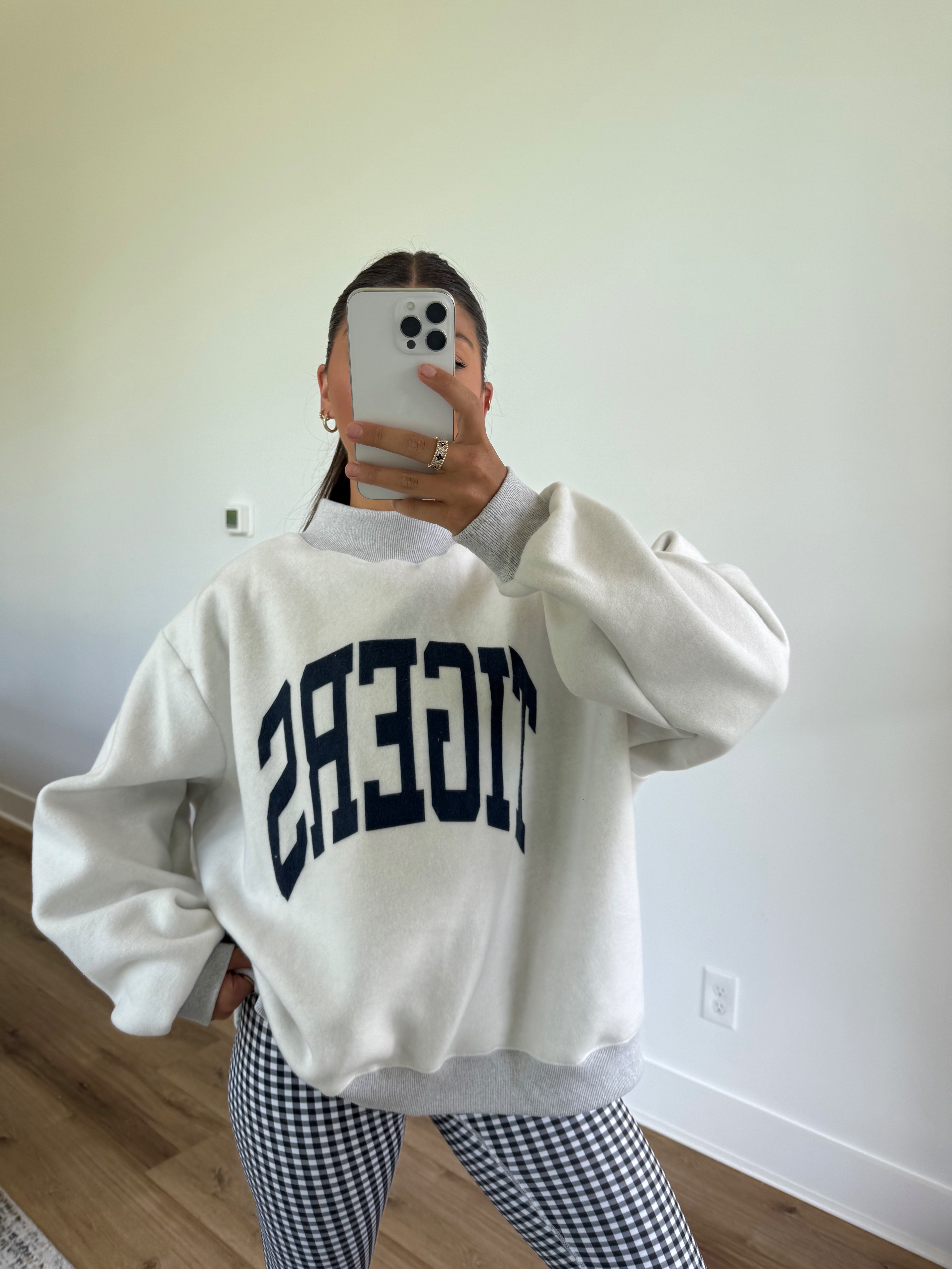 War Damn x Tigers Mockneck