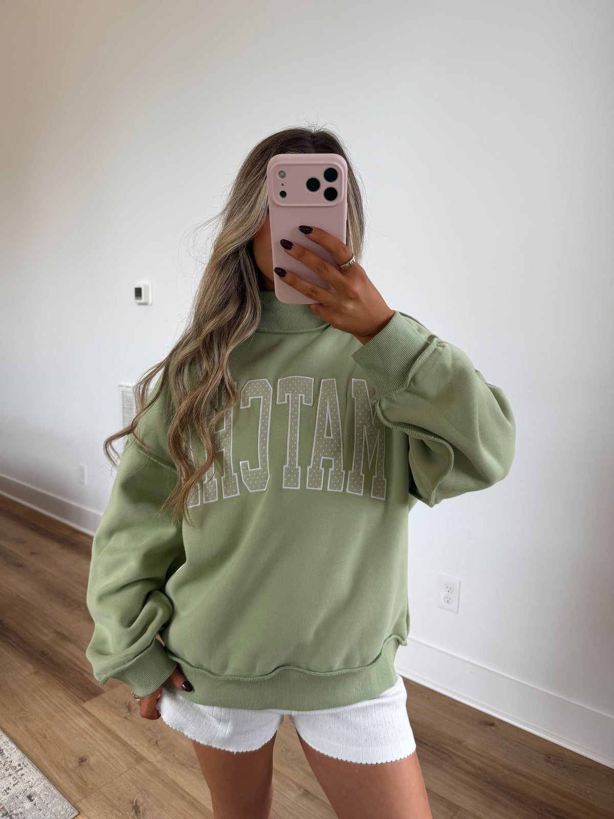 Matcha Lover Mockneck