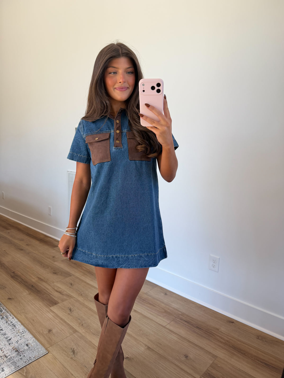 Blue Jean Baby Dress