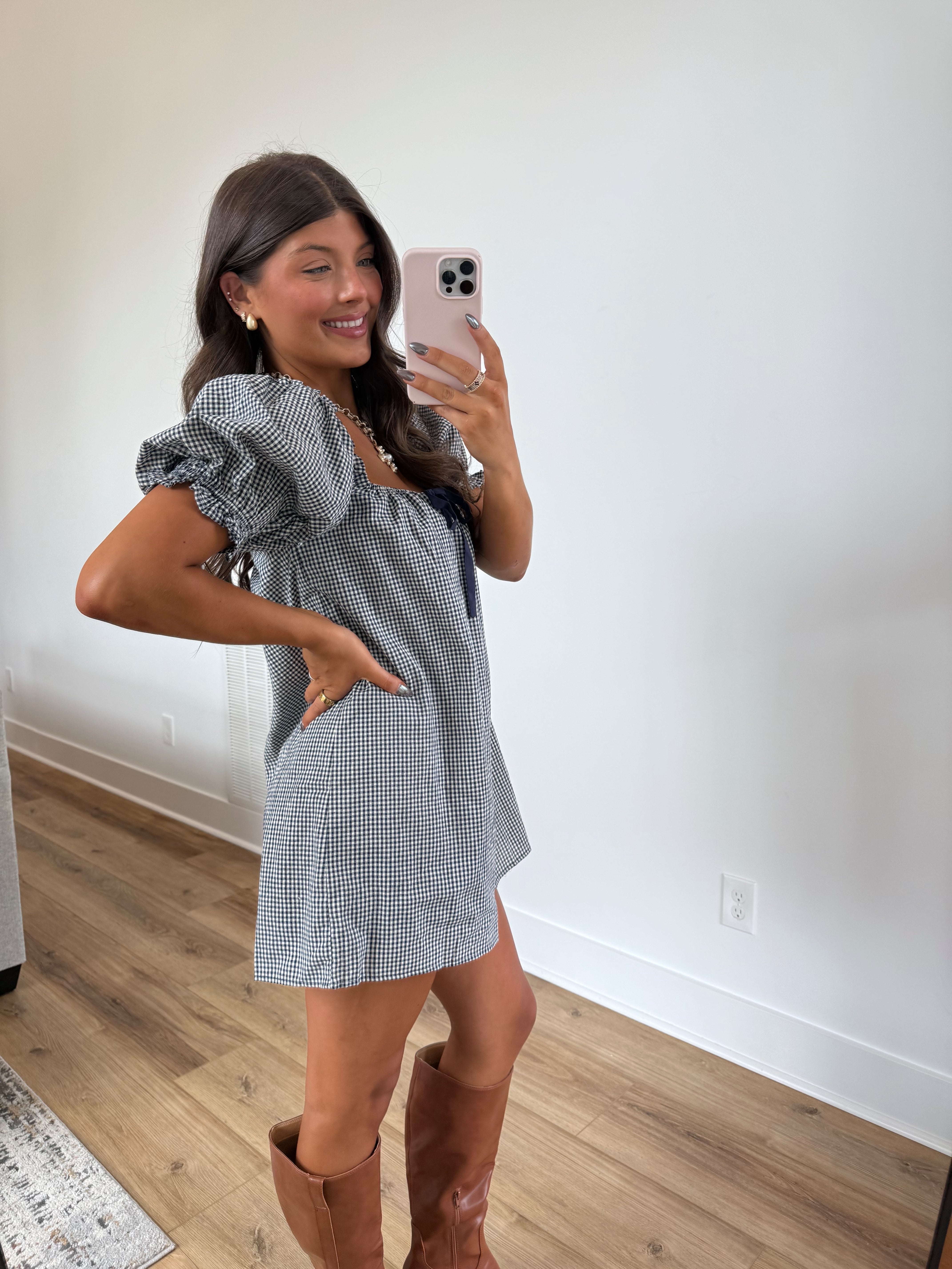 Sweet Navy Romper